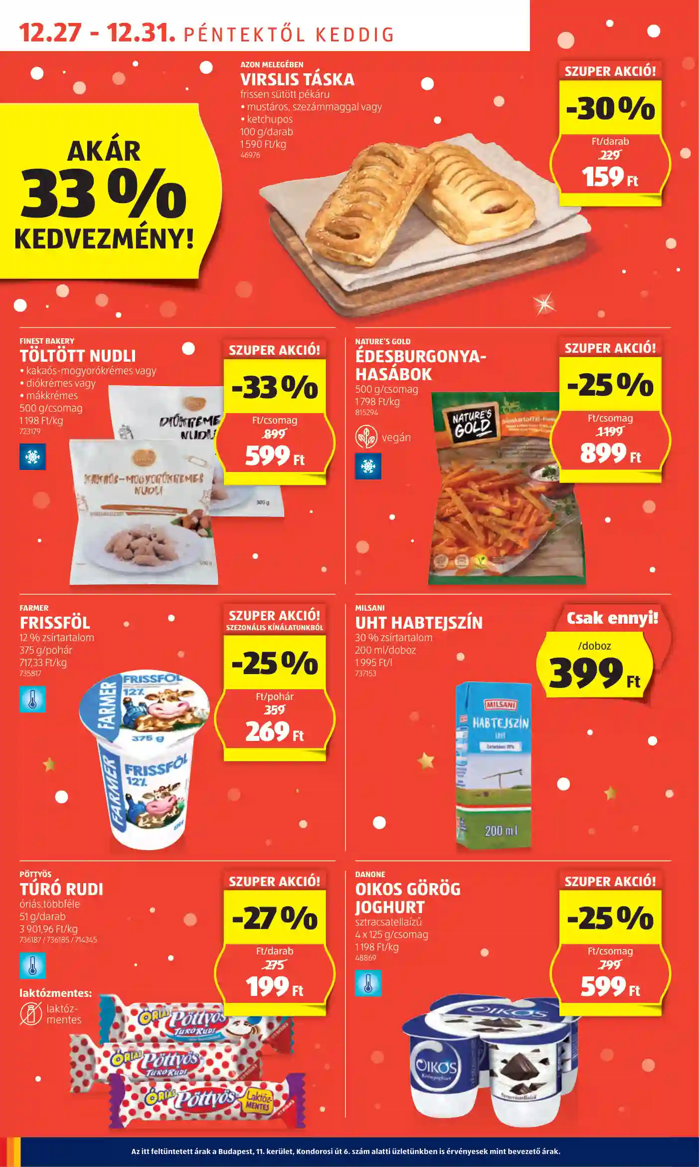 Aldi akciós újság 52. hét (46 oldal)