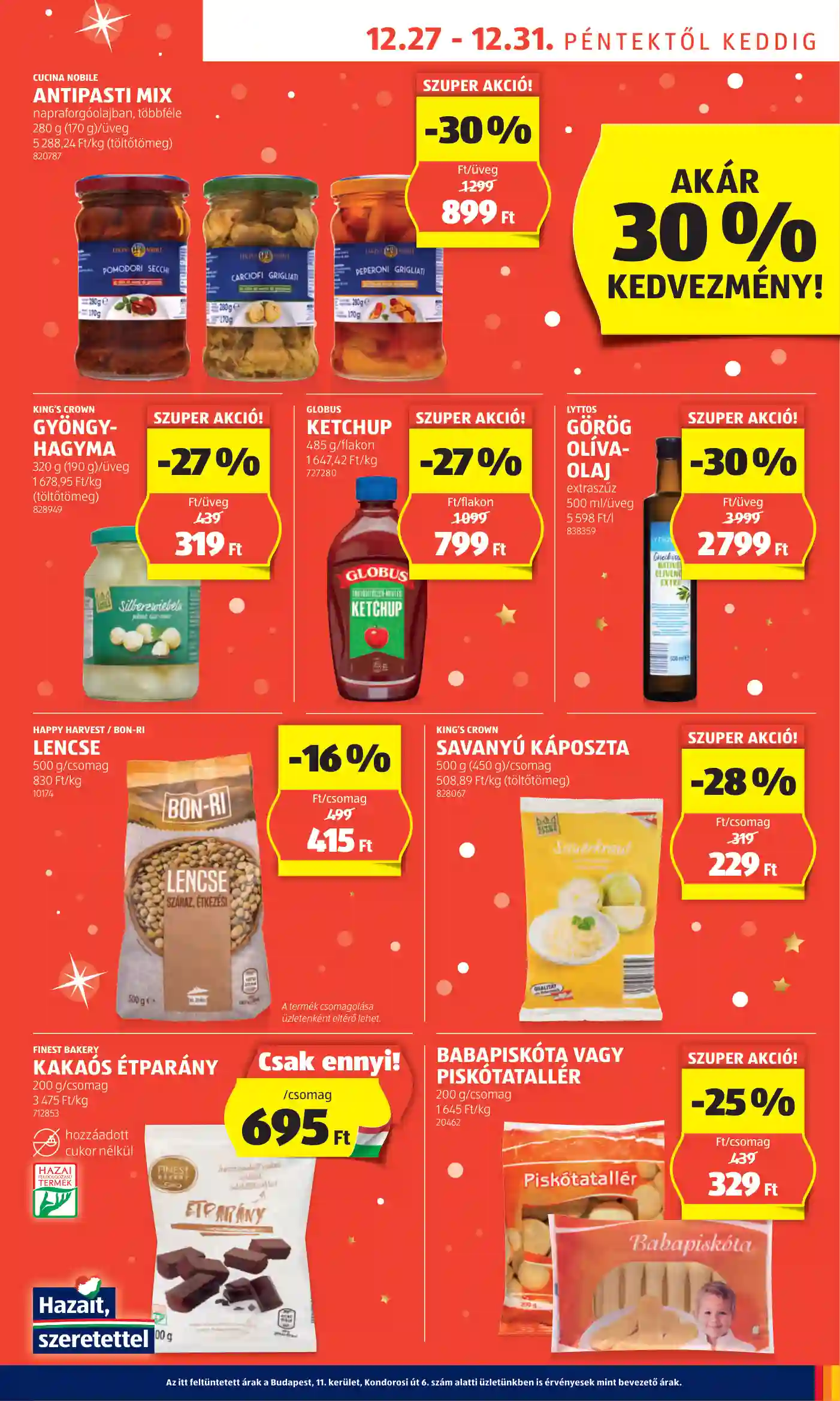 Aldi akciós újság 52. hét (52 oldal)