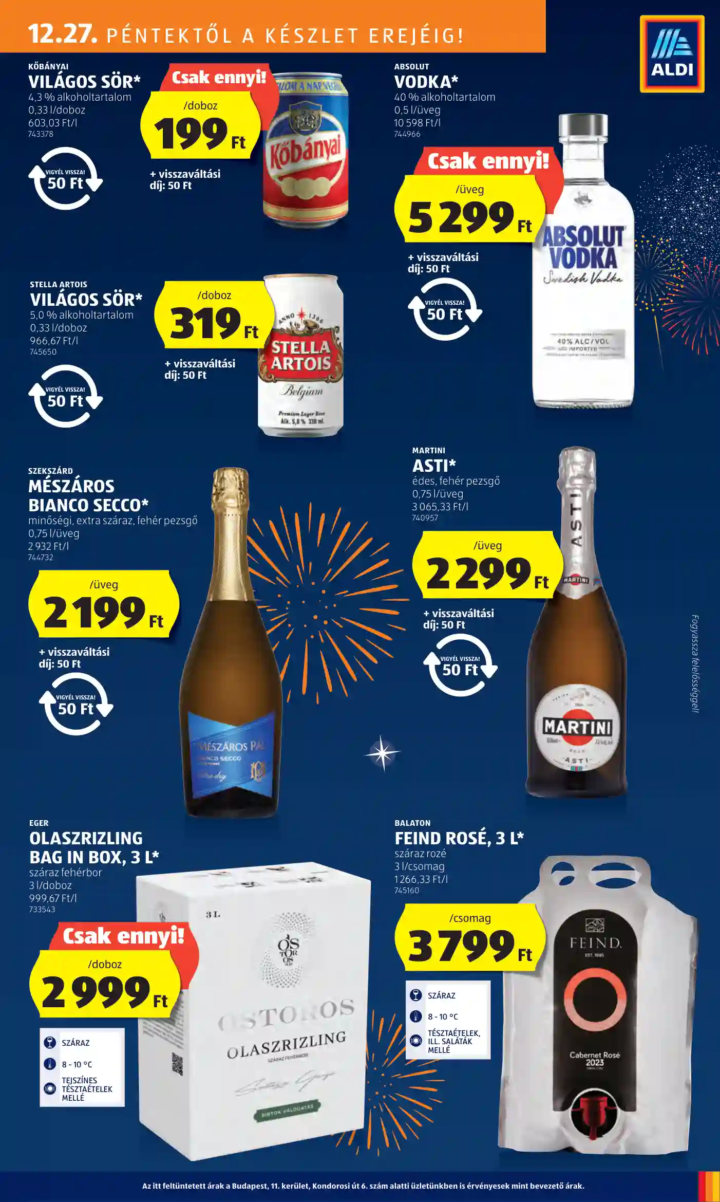 Aldi akciós újság 52. hét (7 oldal)