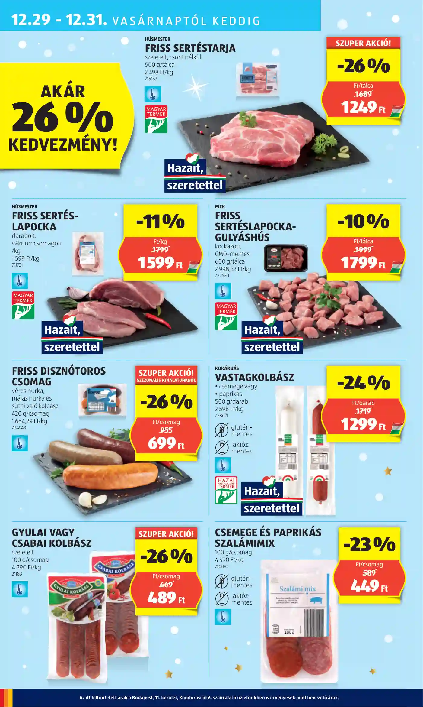 Aldi akciós újság 52. hét (15 oldal)