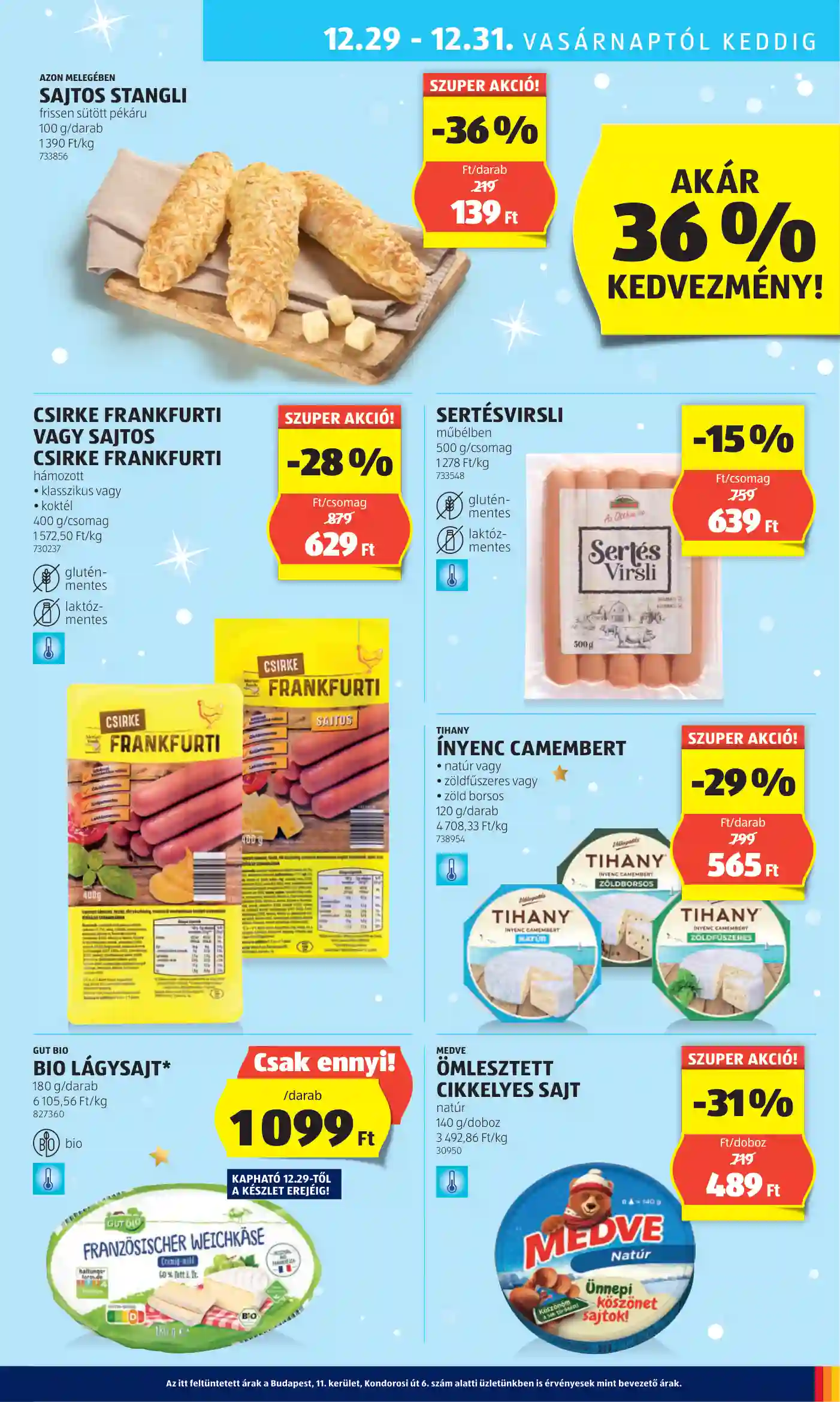 Aldi akciós újság 52. hét (16 oldal)