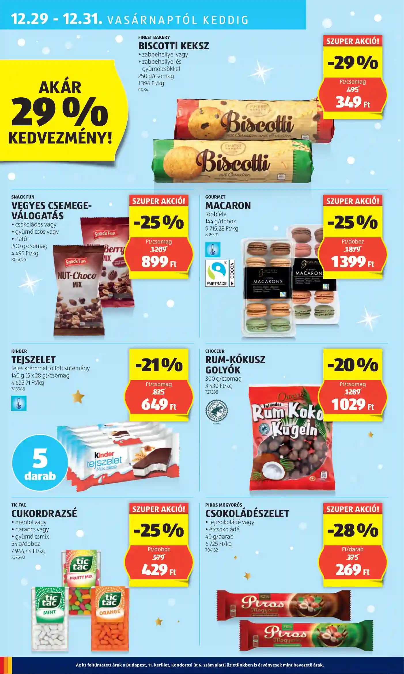 Aldi akciós újság 52. hét (21 oldal)