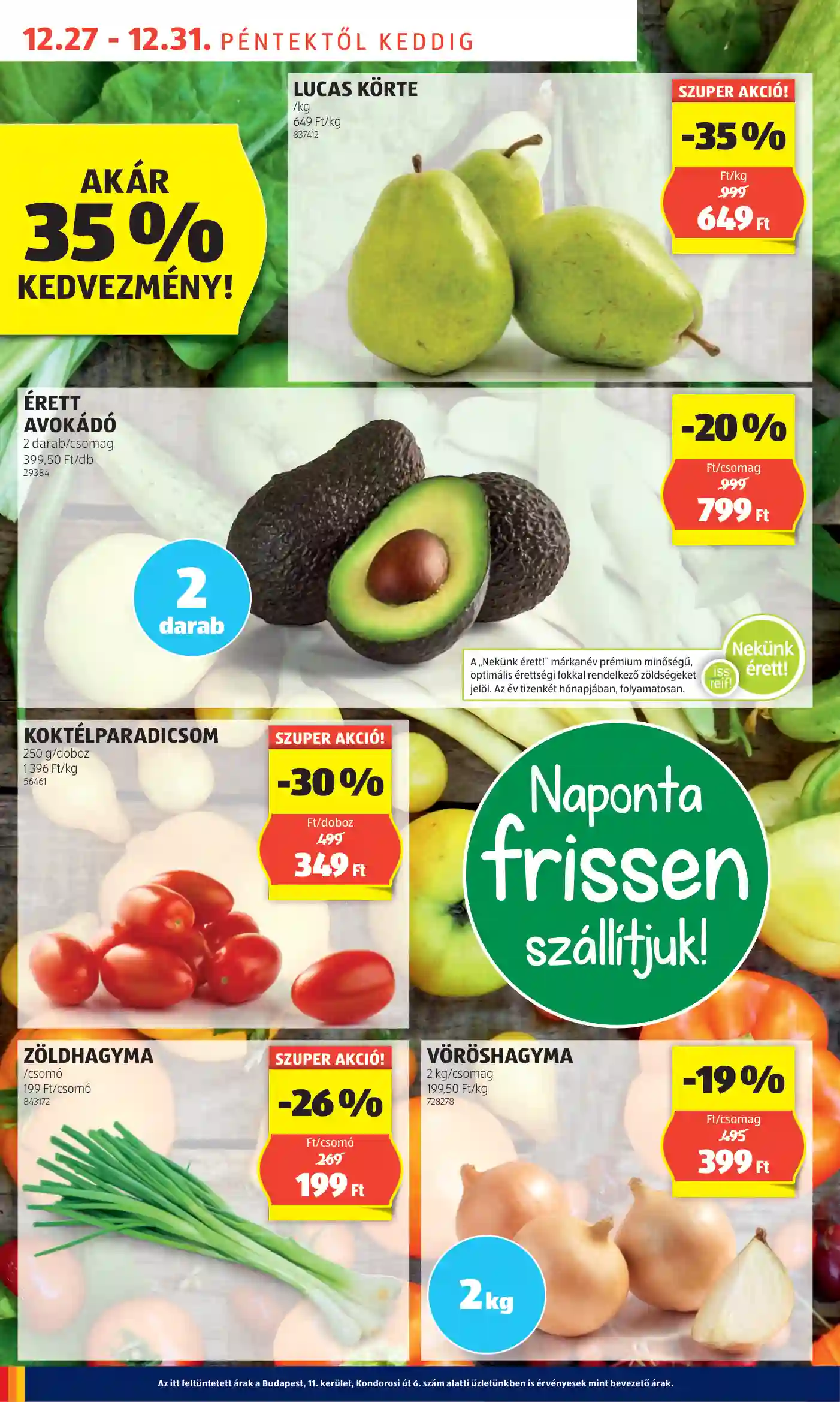 Aldi akciós újság 52. hét (24 oldal)