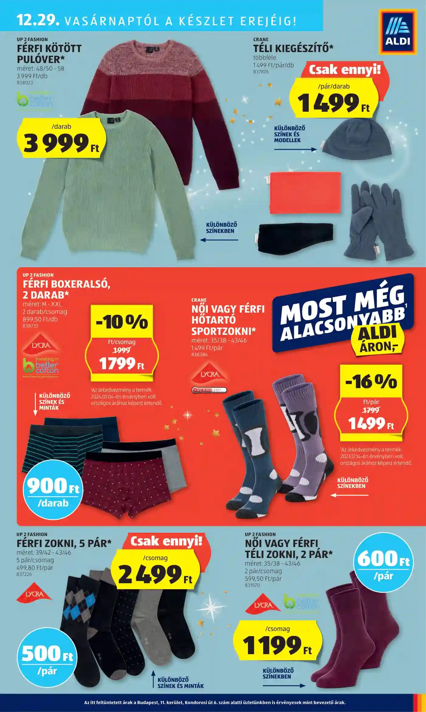 Aldi akciós újság 52. hét (27 oldal)