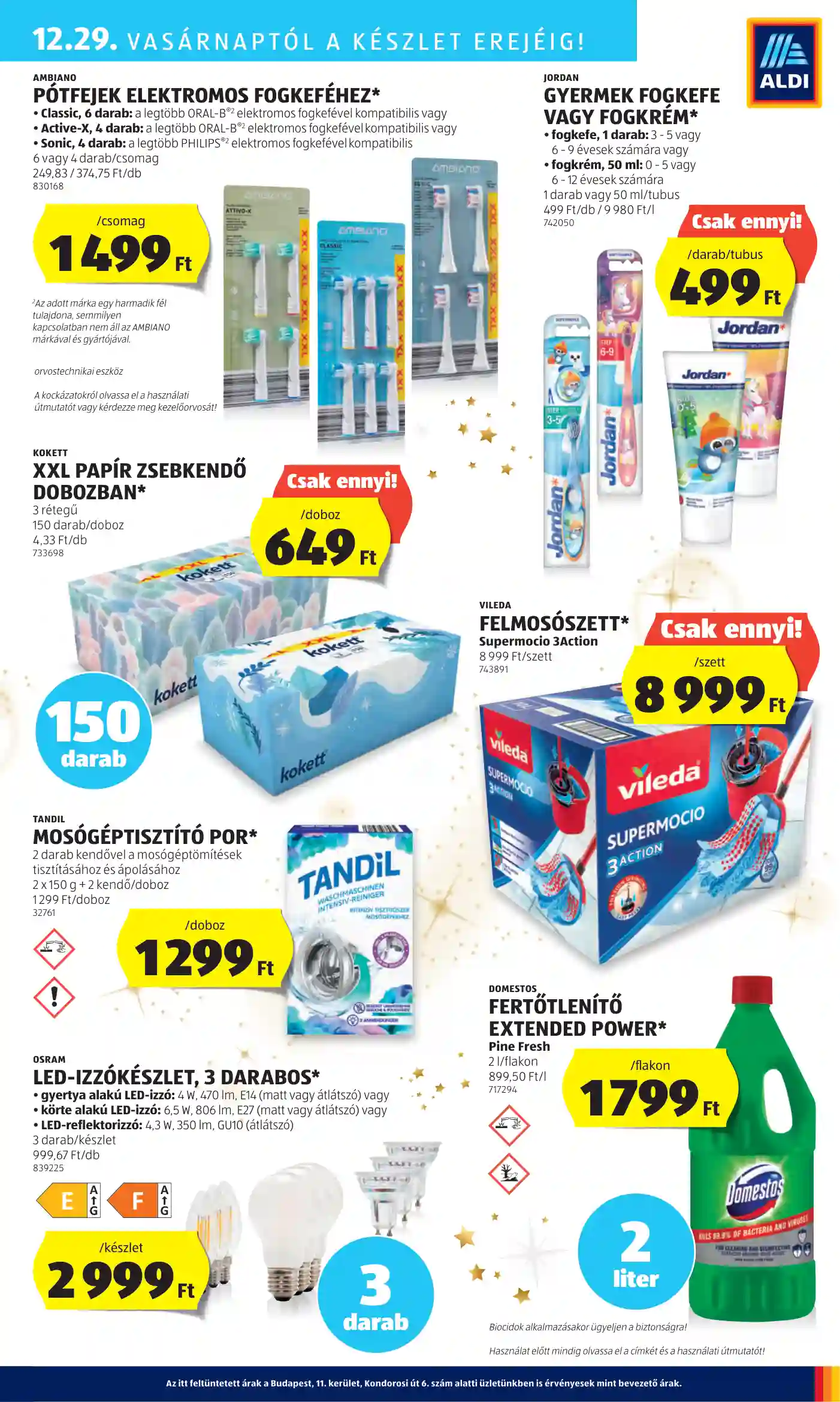 Aldi akciós újság 52. hét (29 oldal)