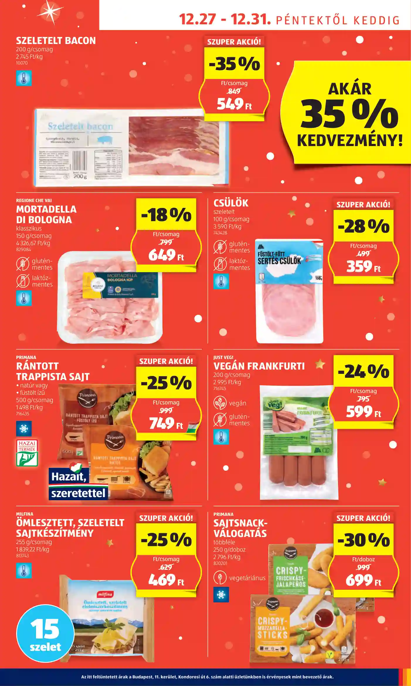 Aldi akciós újság 52. hét (35 oldal)