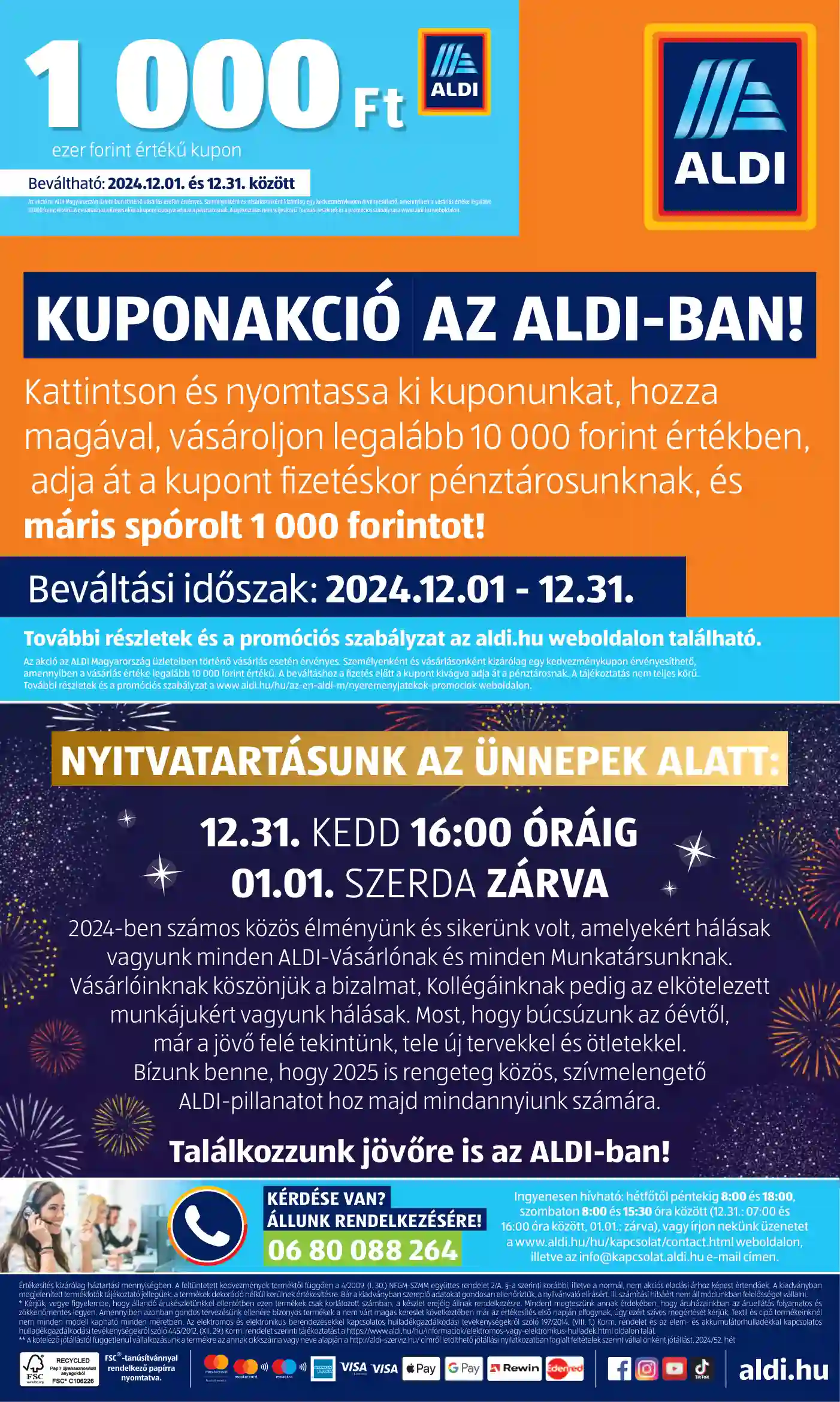 Aldi akciós újság 52. hét (41 oldal)