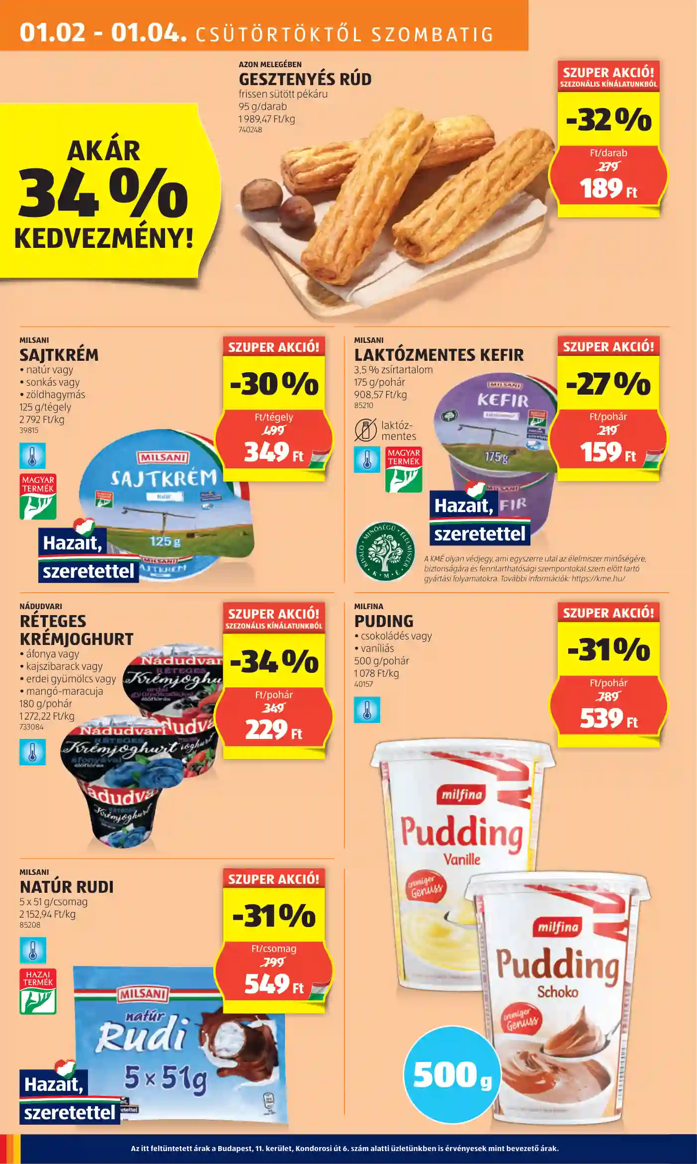 Aldi akciós újság 1. hét (6 oldal)
