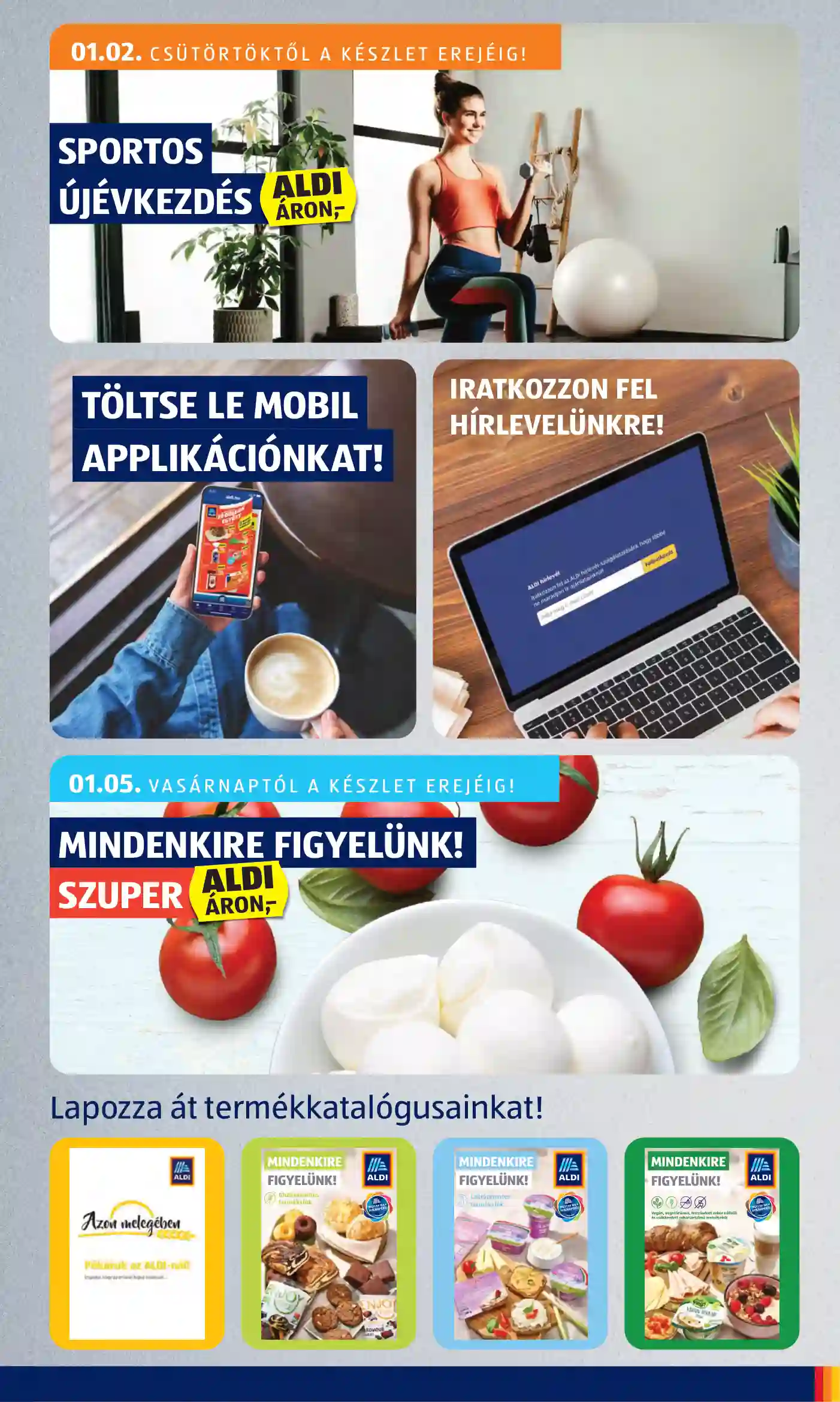 Aldi akciós újság 1. hét (13 oldal)