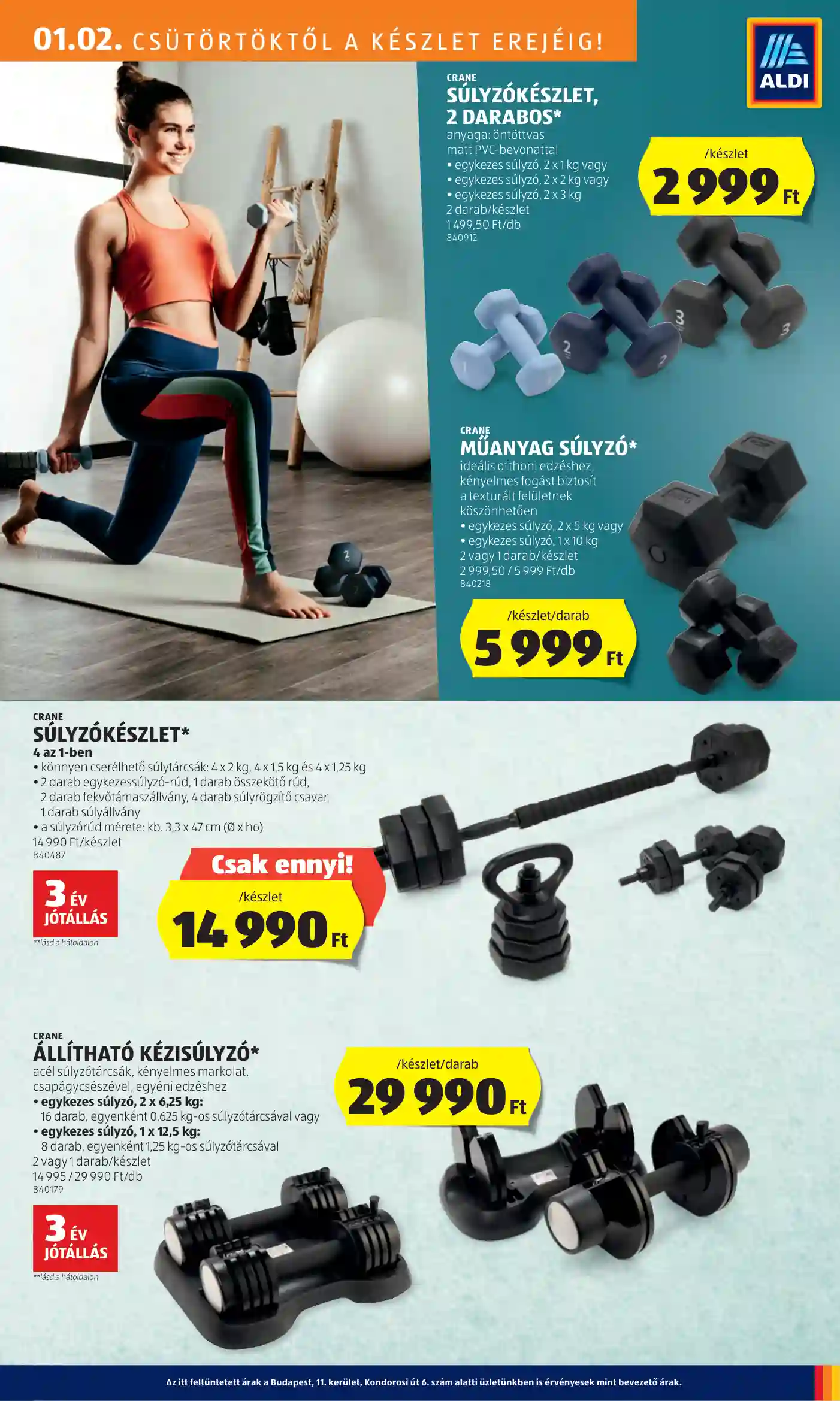 Aldi akciós újság 1. hét (14 oldal)