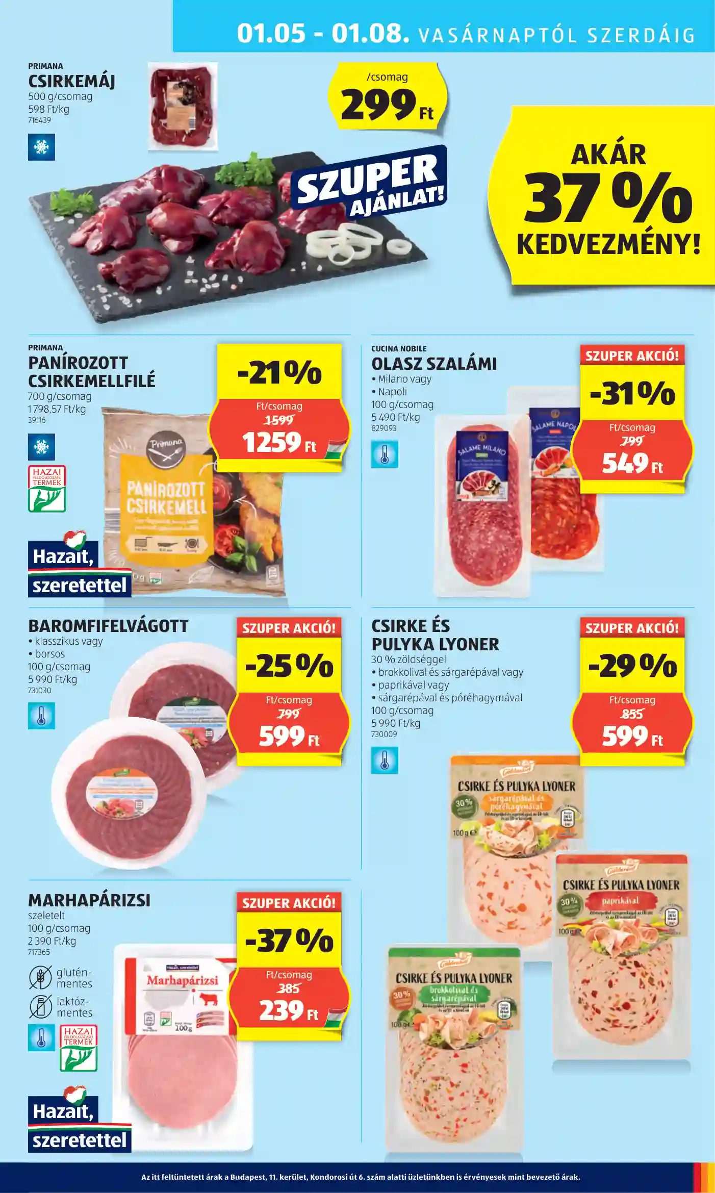 Aldi akciós újság 1. hét (18 oldal)