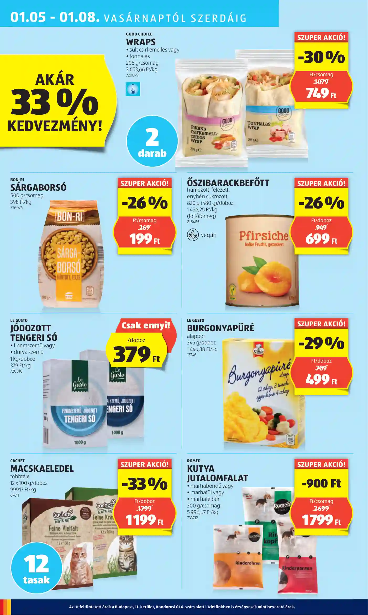 Aldi akciós újság 1. hét (21 oldal)