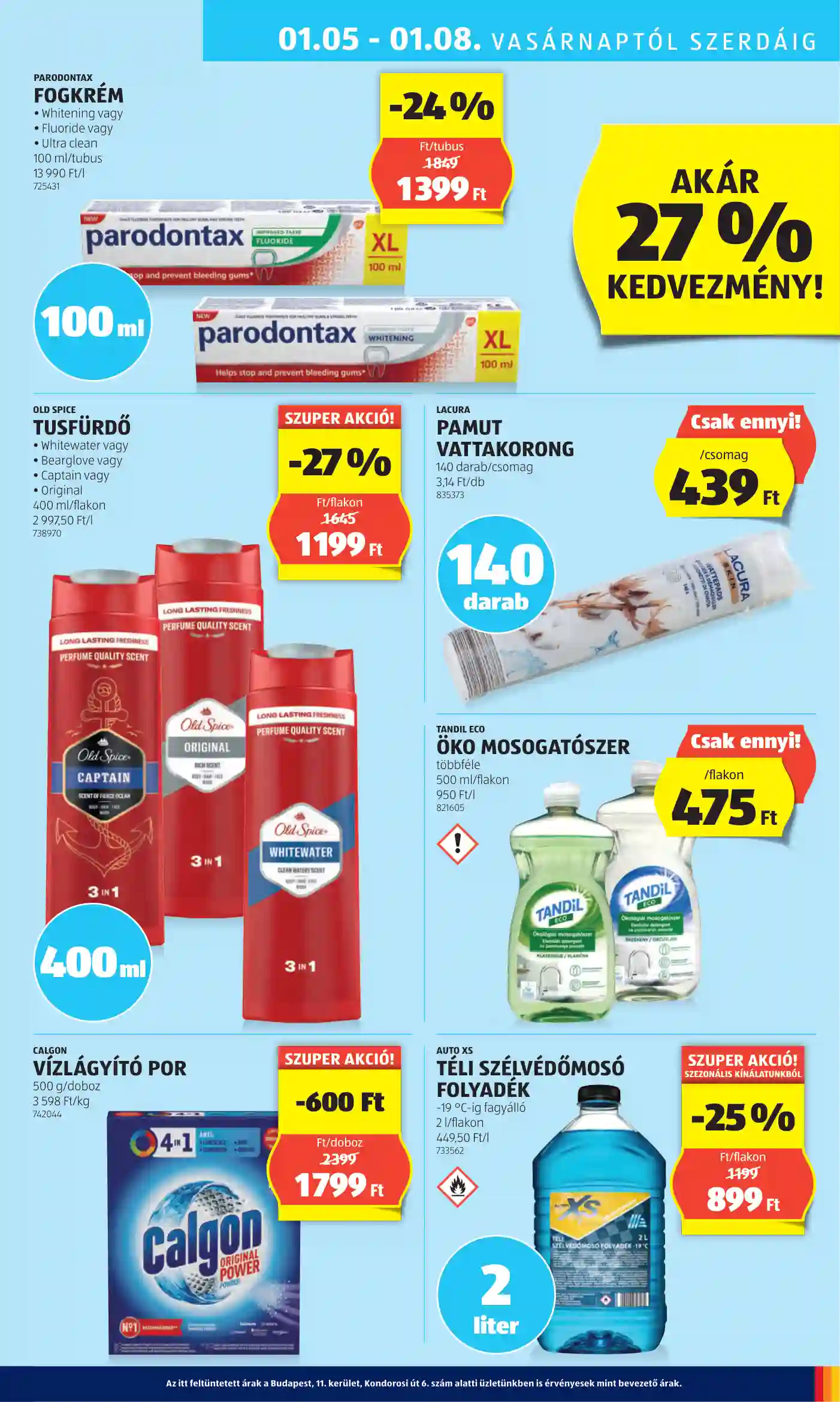 Aldi akciós újság 1. hét (25 oldal)
