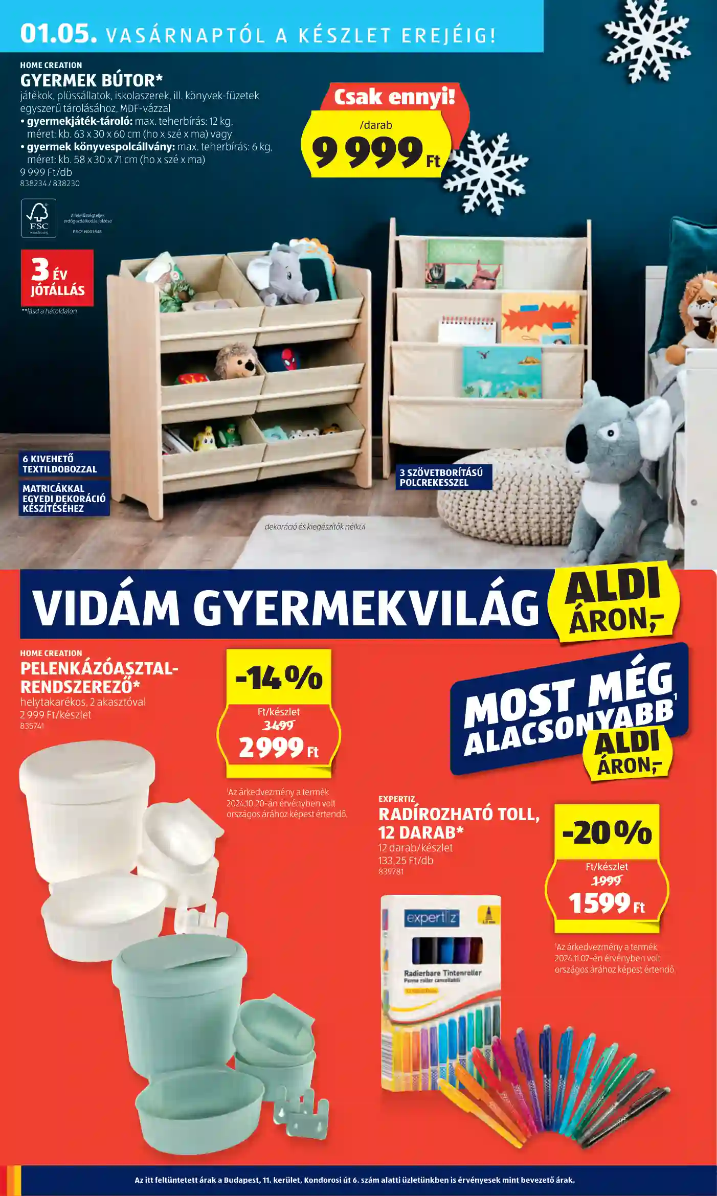 Aldi akciós újság 1. hét (37 oldal)
