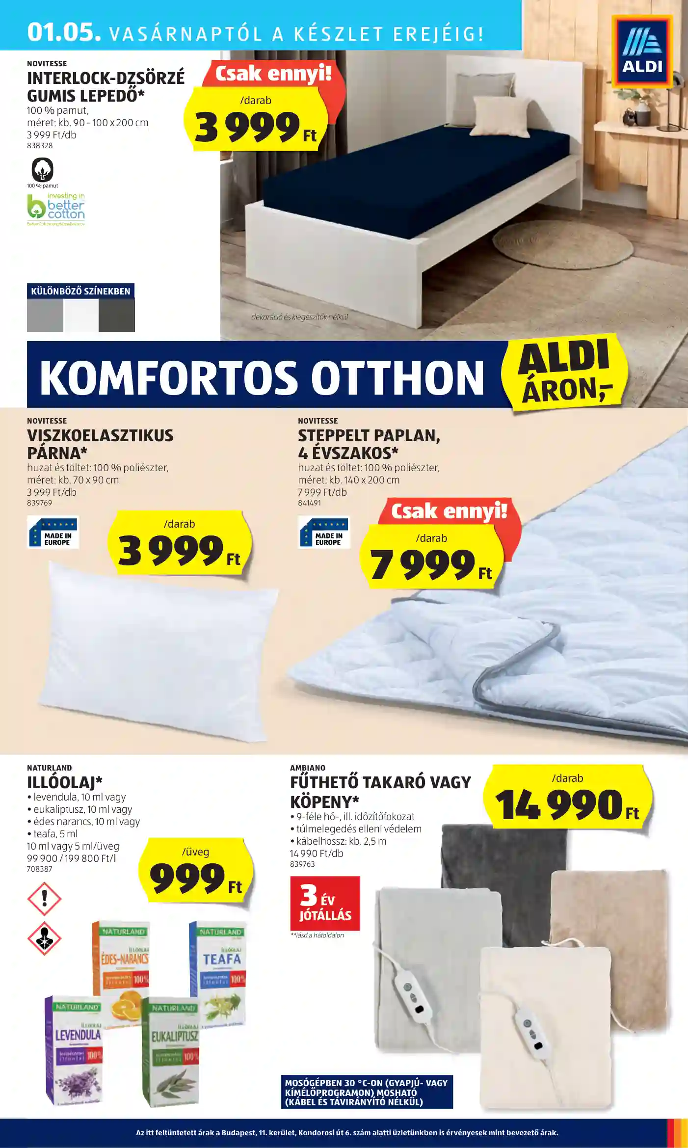 Aldi akciós újság 1. hét (38 oldal)