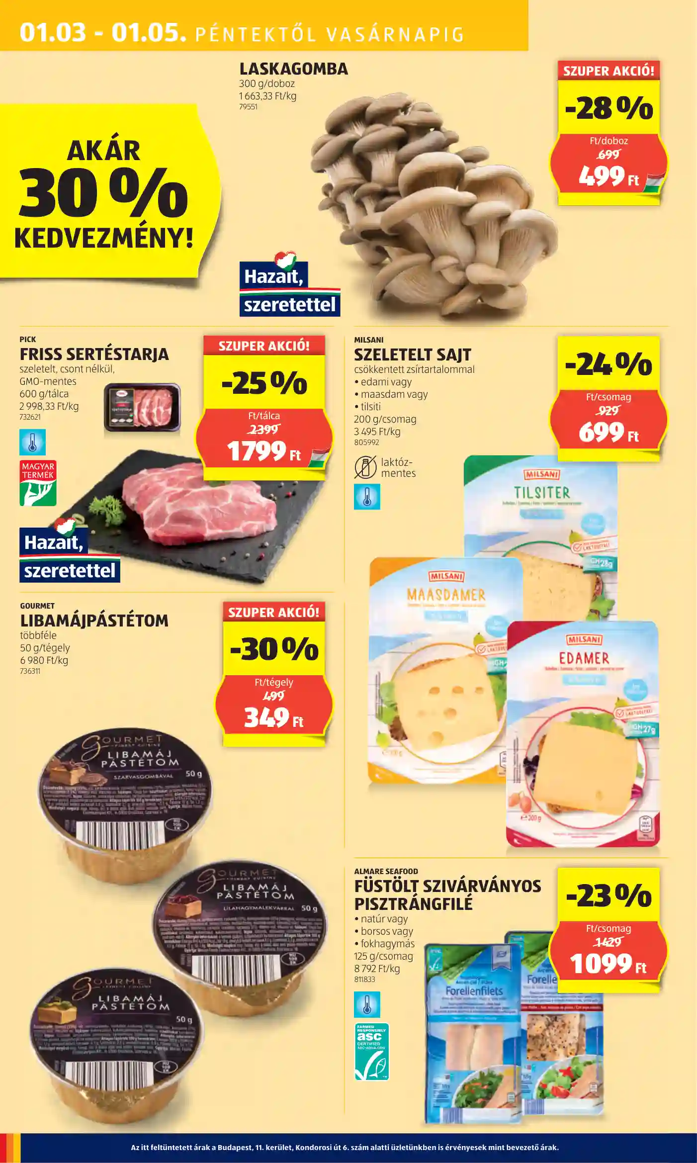 Aldi akciós újság 1. hét (41 oldal)