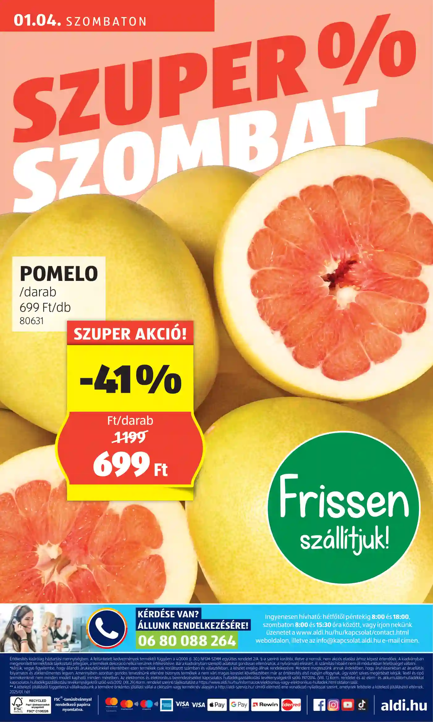 Aldi akciós újság 1. hét (43 oldal)
