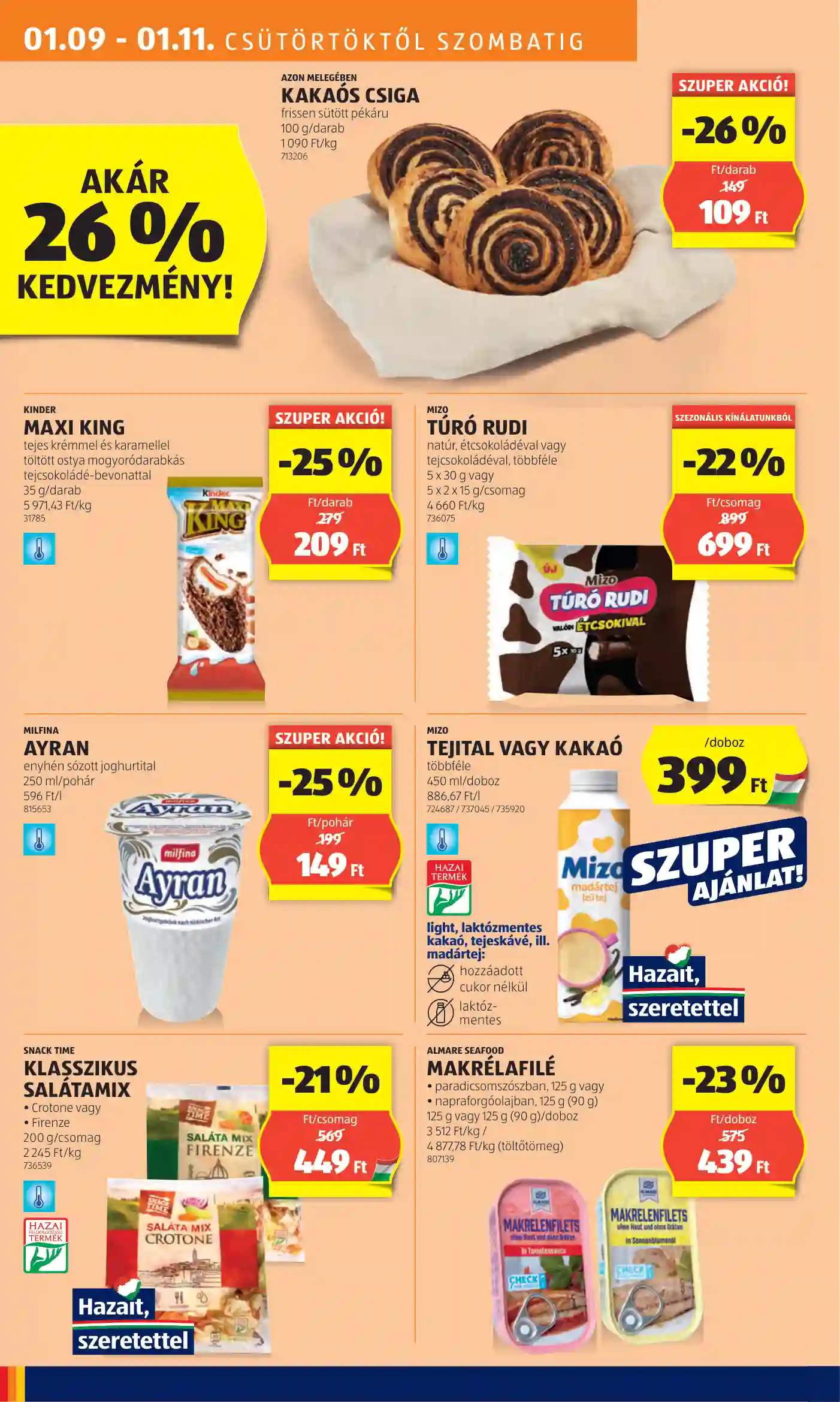 Aldi akciós újság 2. hét (6 oldal)