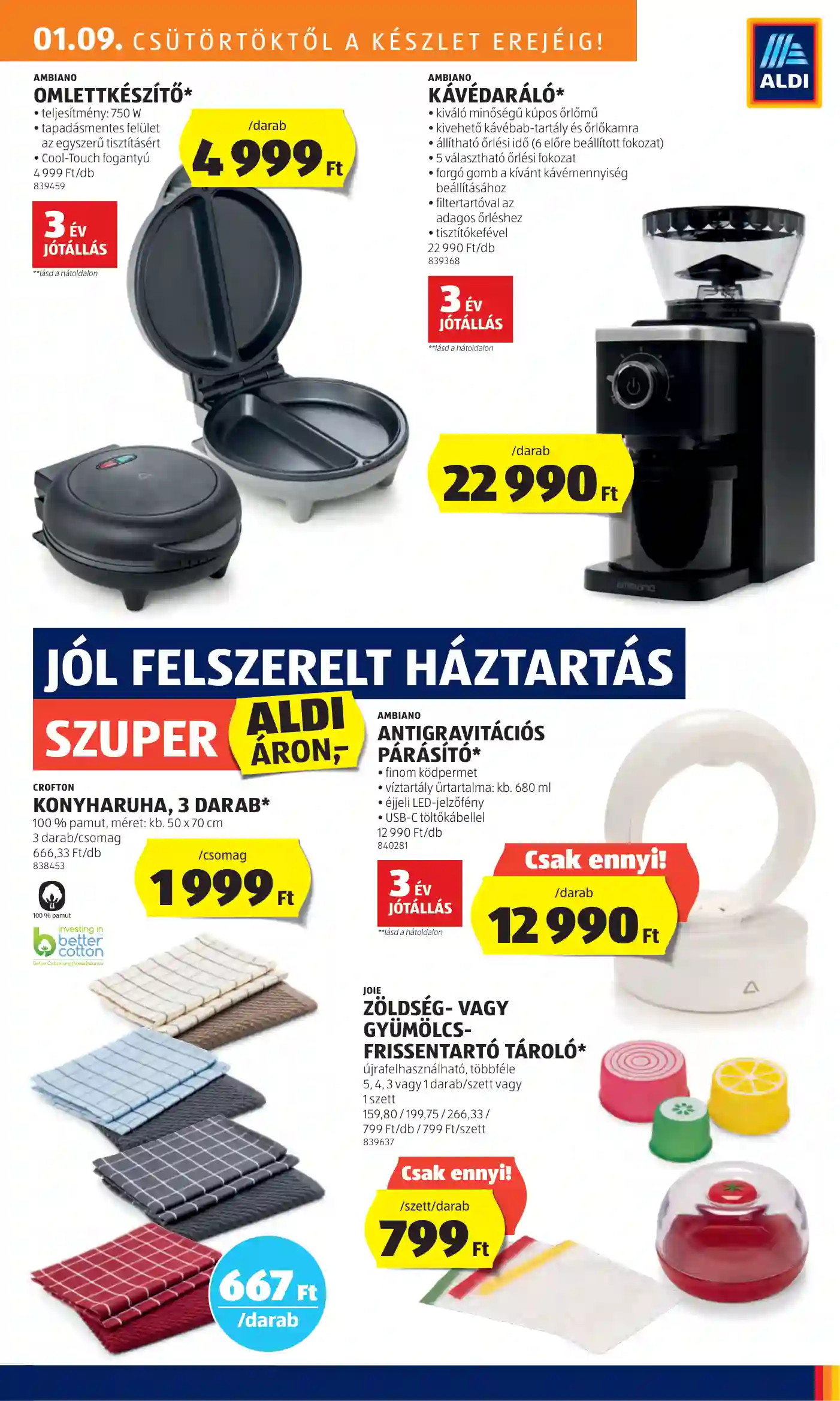 Aldi akciós újság 2. hét (11 oldal)