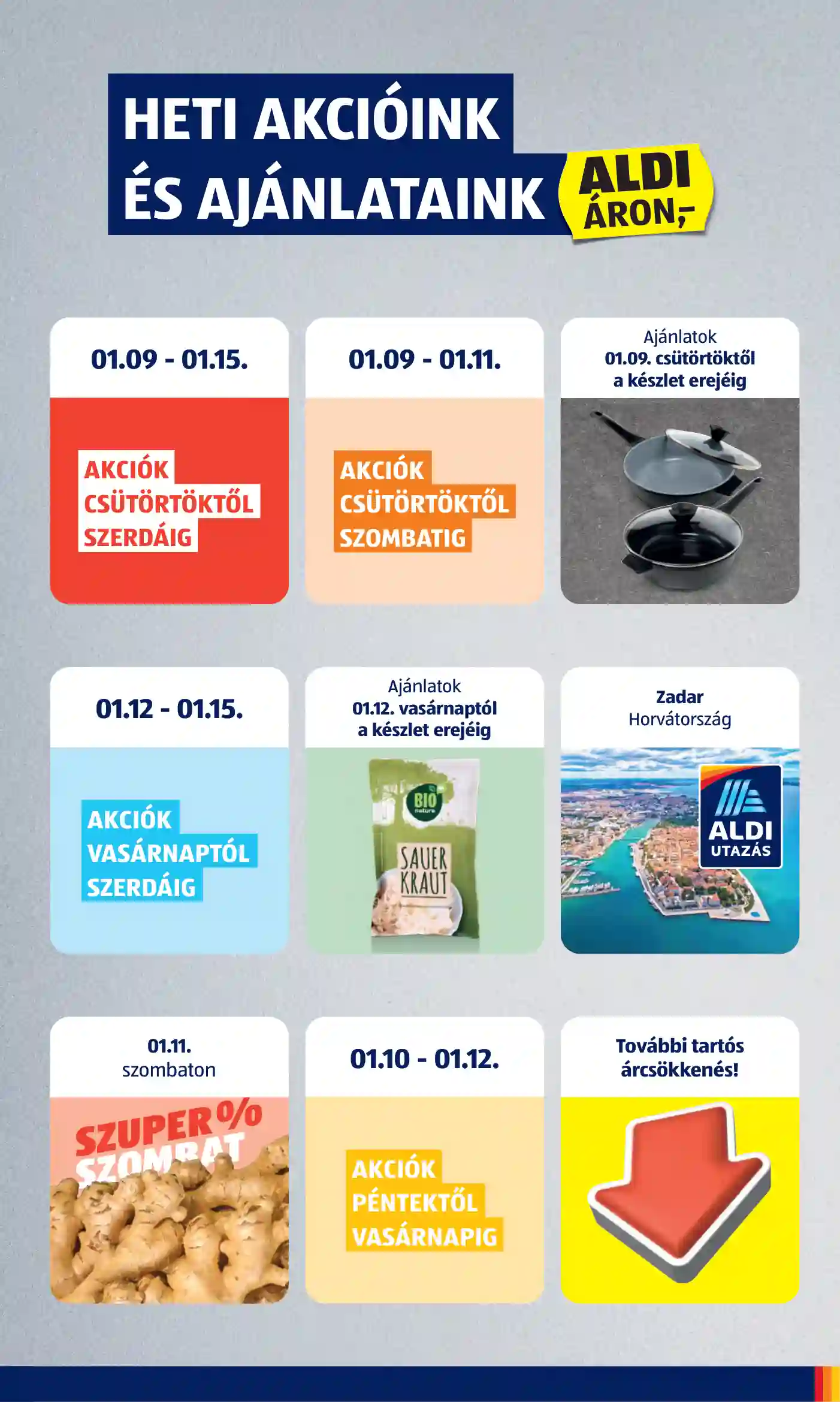 Aldi akciós újság 2. hét (13 oldal)