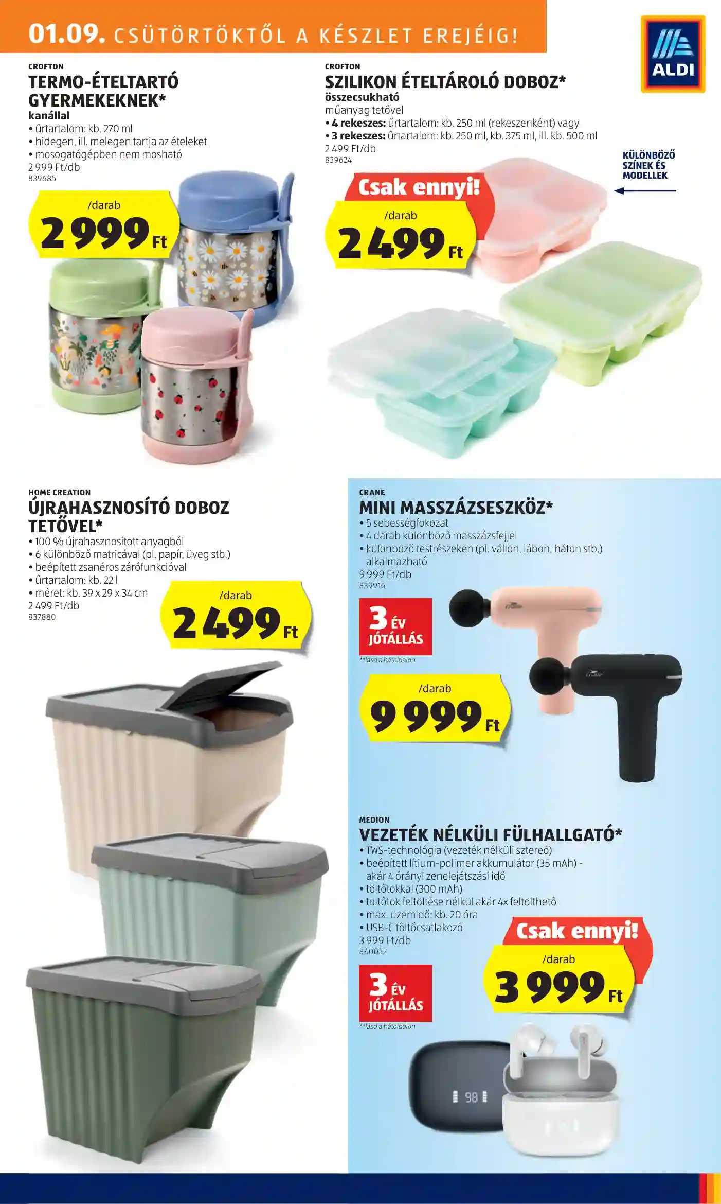 Aldi akciós újság 2. hét (14 oldal)