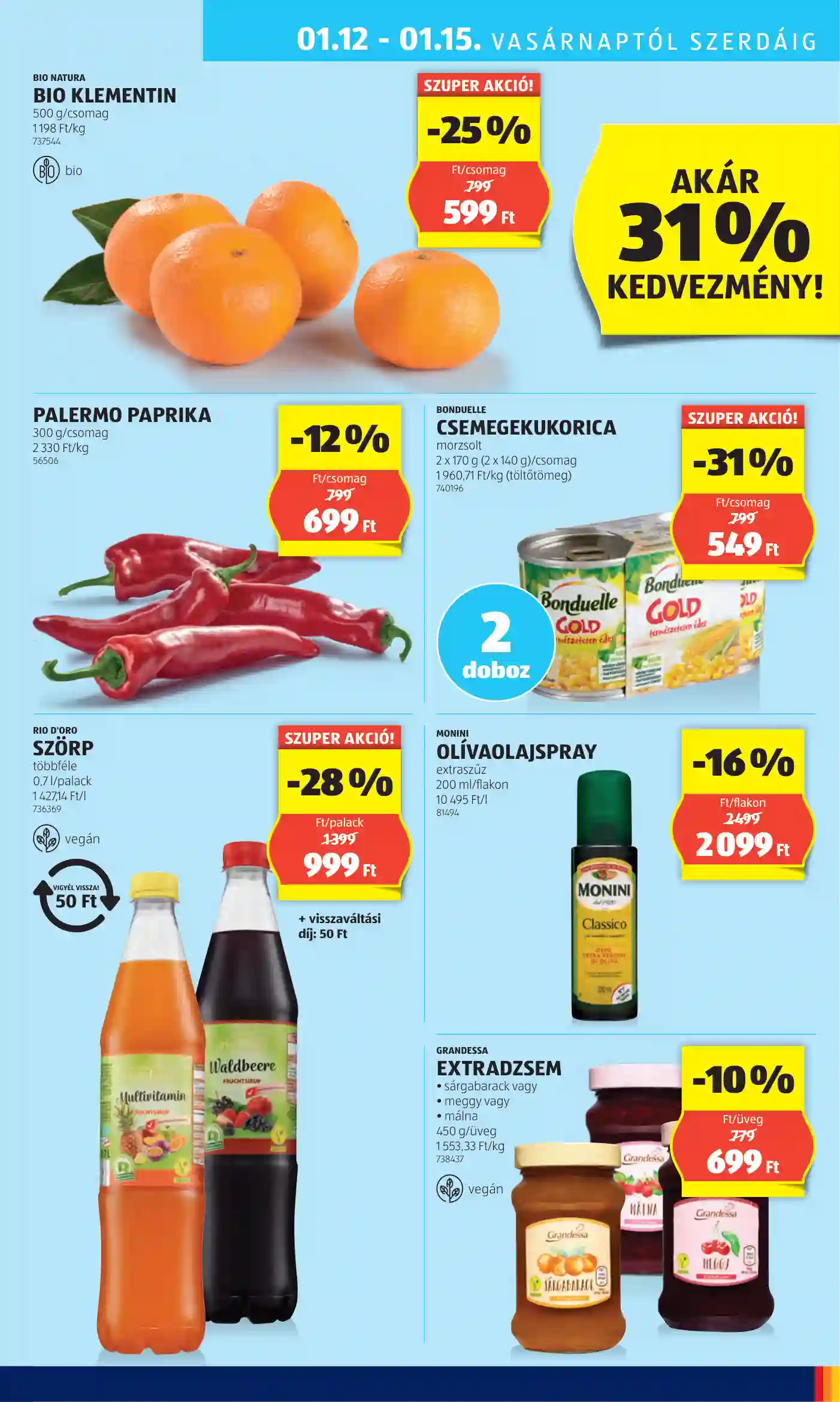 Aldi akciós újság 2. hét (27 oldal)