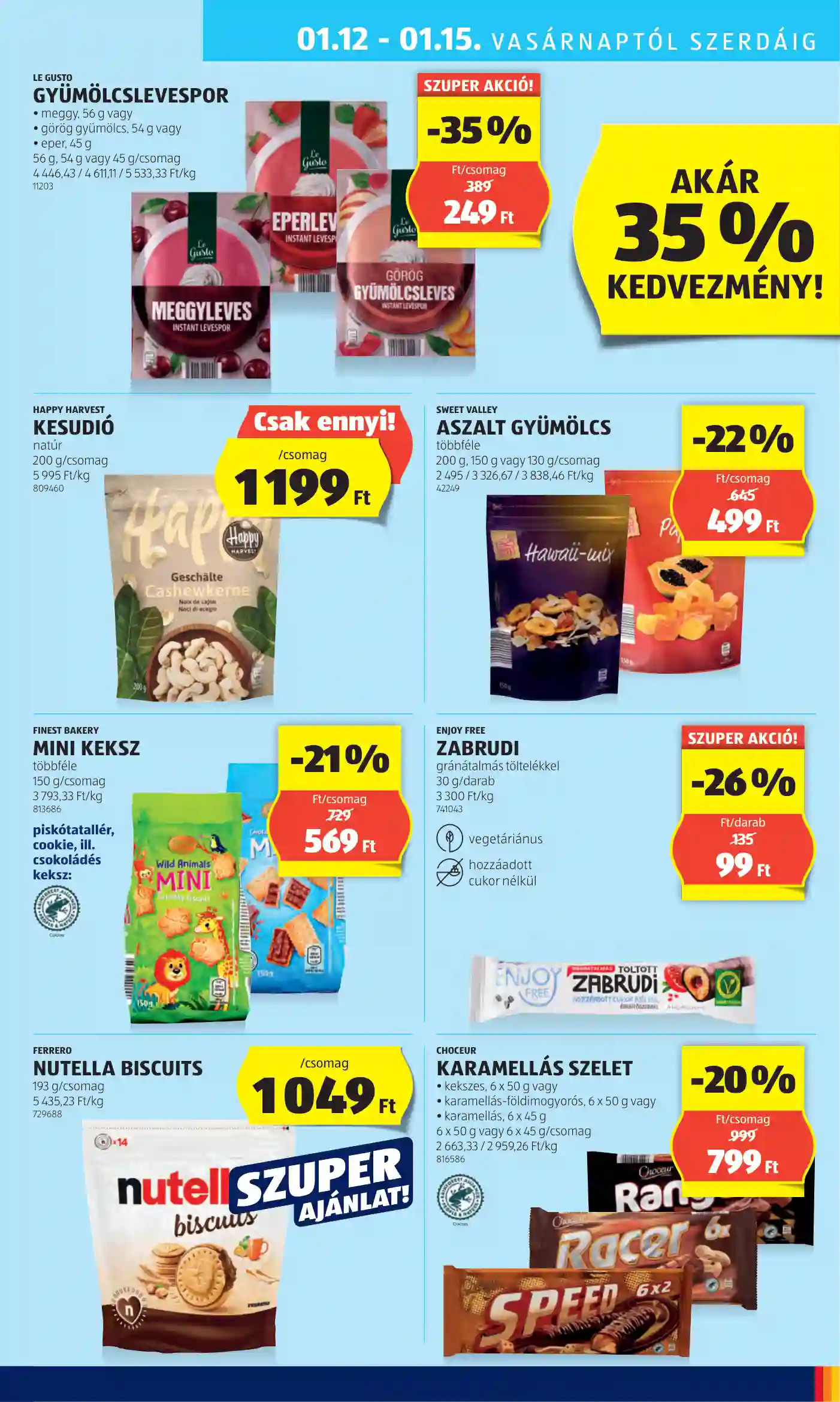 Aldi akciós újság 2. hét (29 oldal)