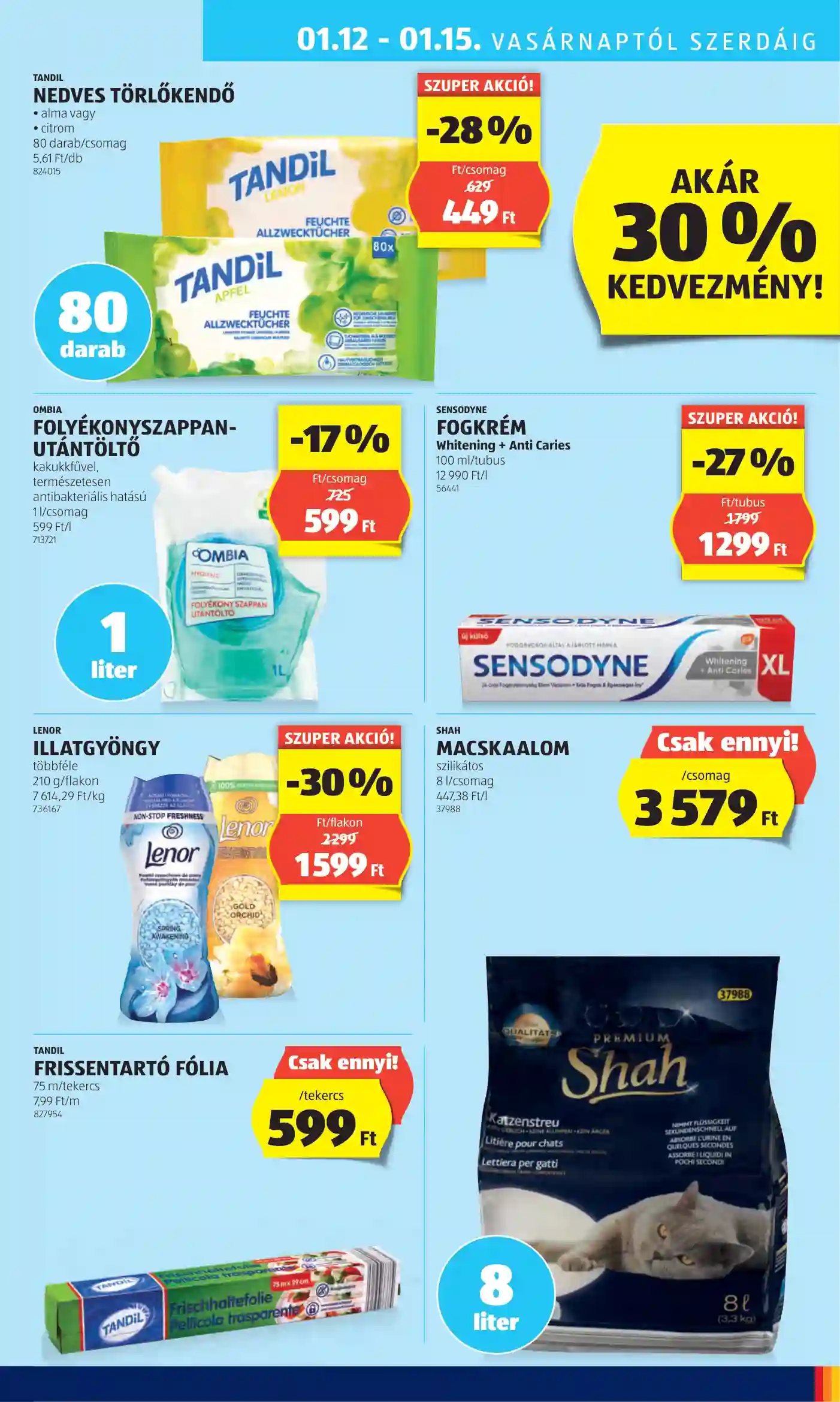 Aldi akciós újság 2. hét (31 oldal)