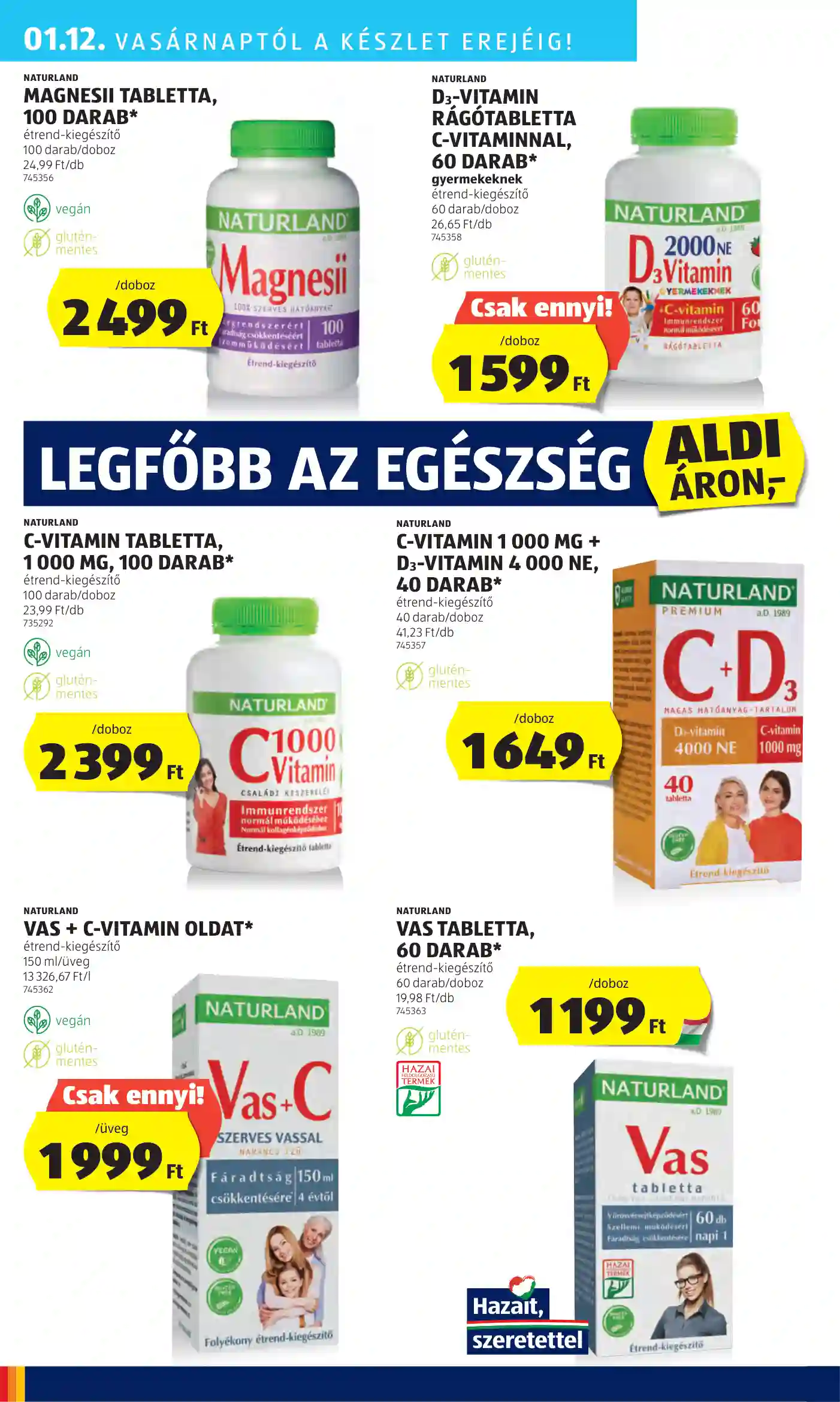 Aldi akciós újság 2. hét (41 oldal)