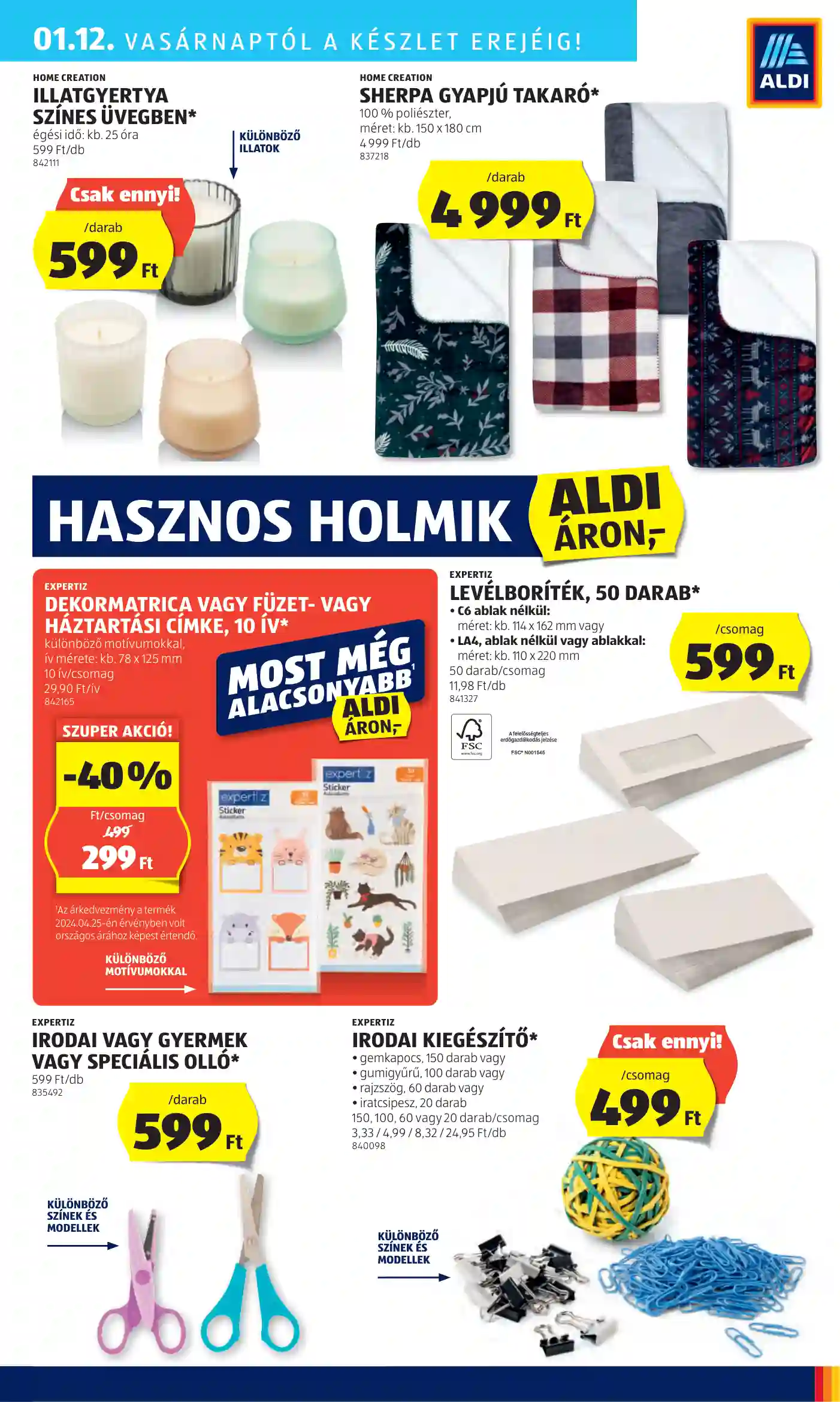 Aldi akciós újság 2. hét (44 oldal)