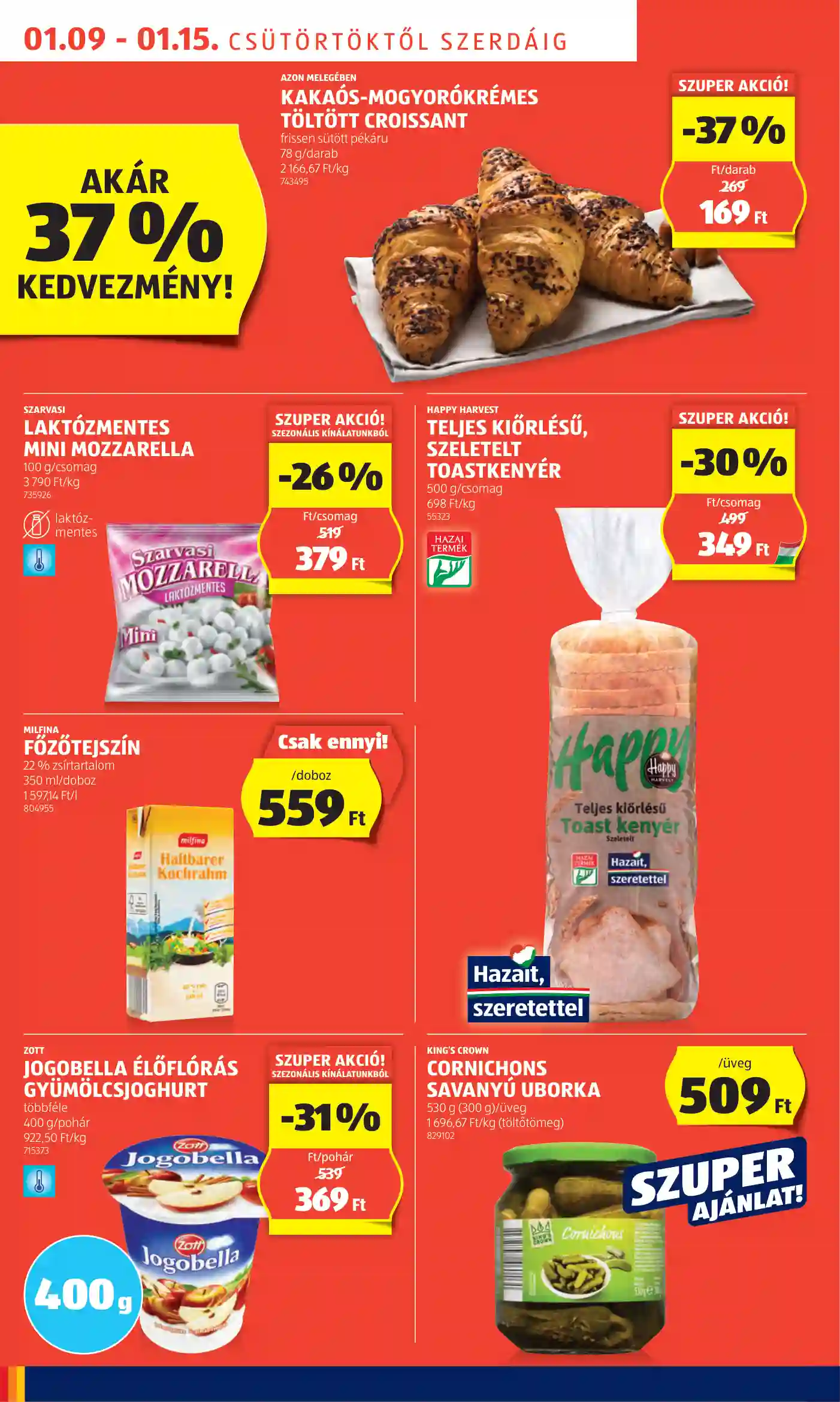 Aldi akciós újság 2. hét (46 oldal)