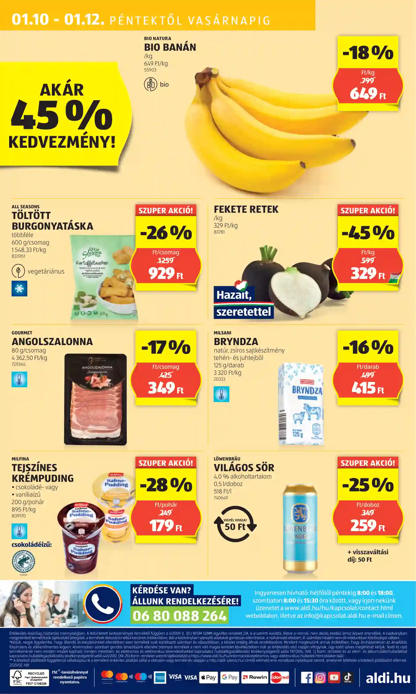 Aldi akciós újság 2. hét (52 oldal)