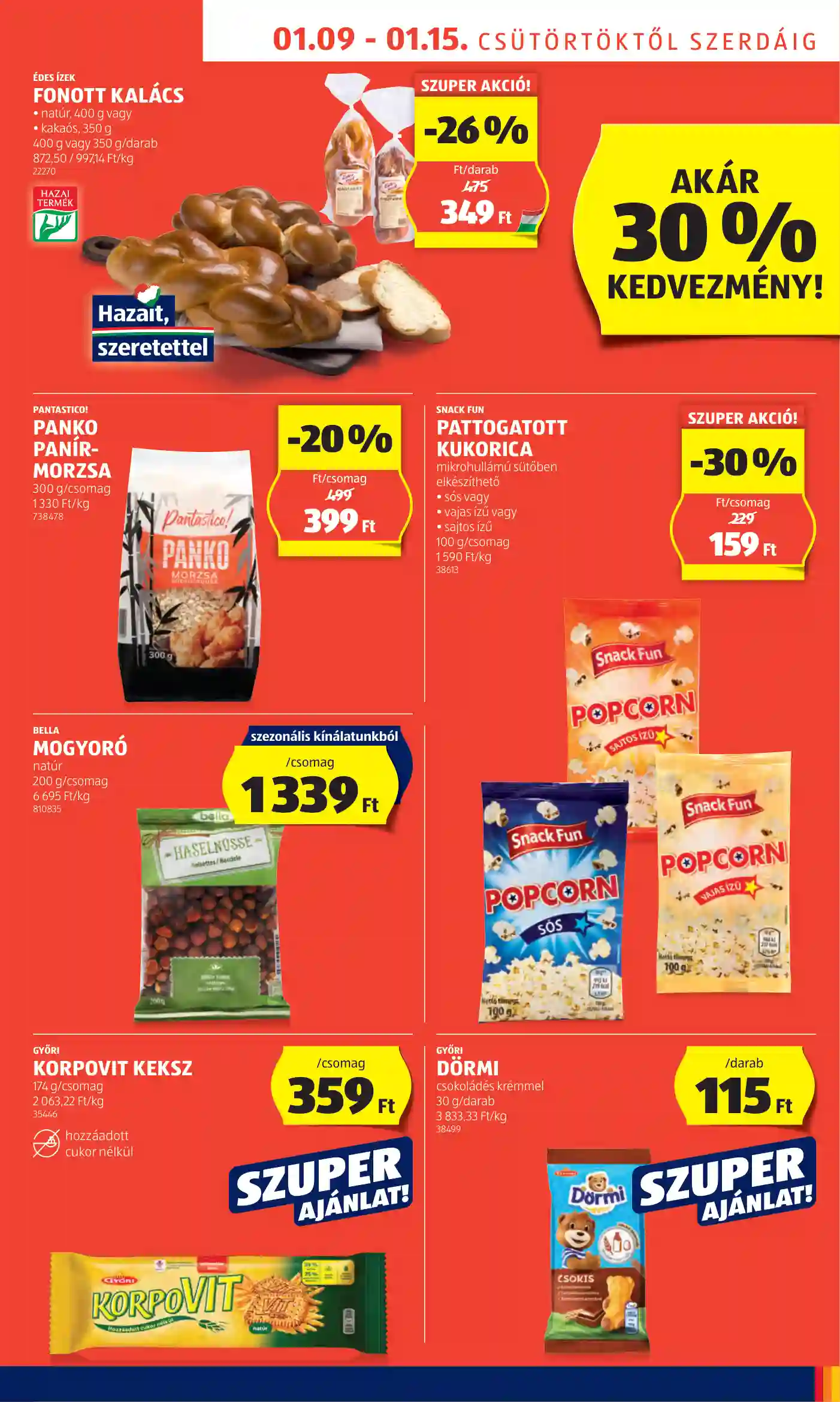 Aldi akciós újság 2. hét (57 oldal)