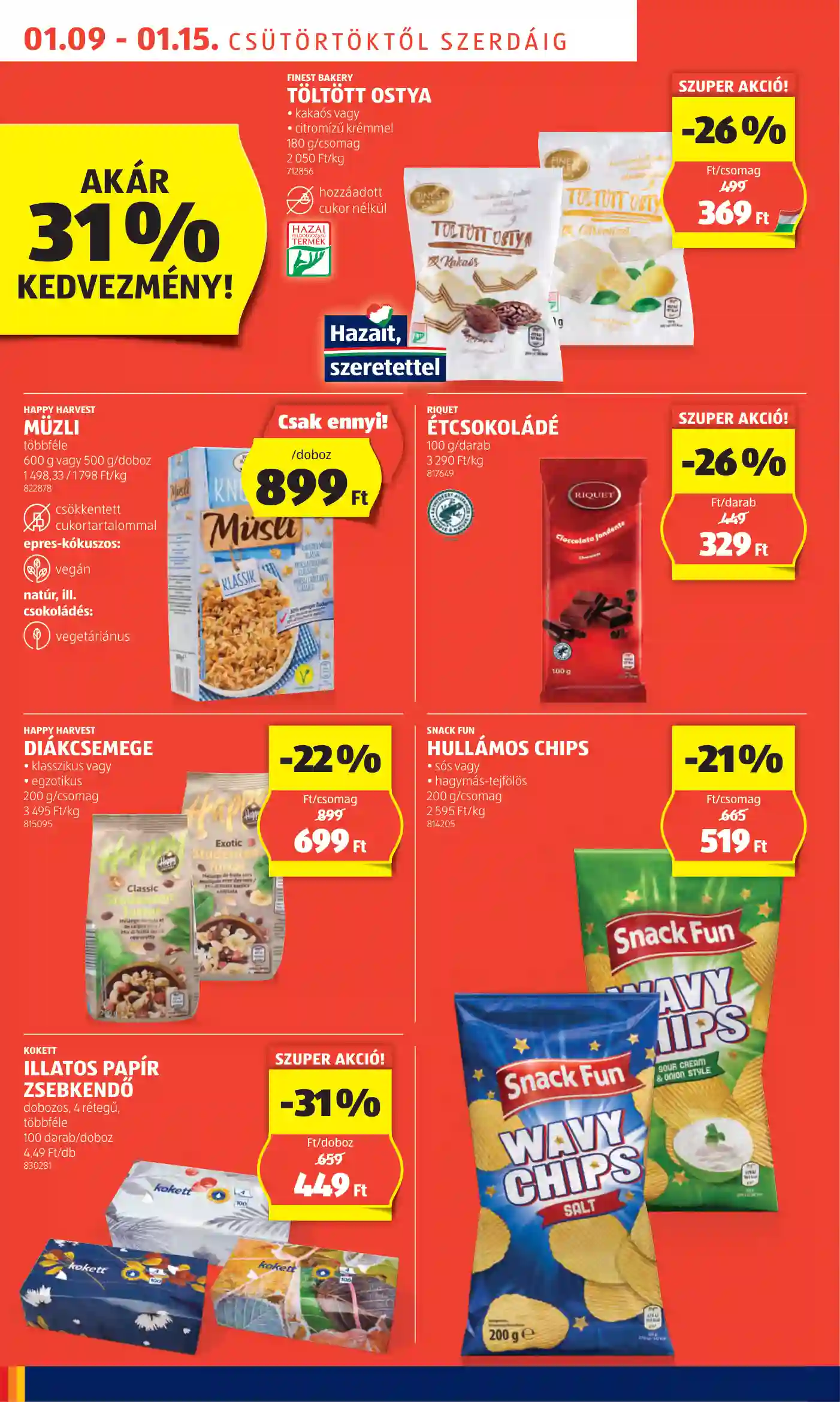 Aldi akciós újság 2. hét (62 oldal)