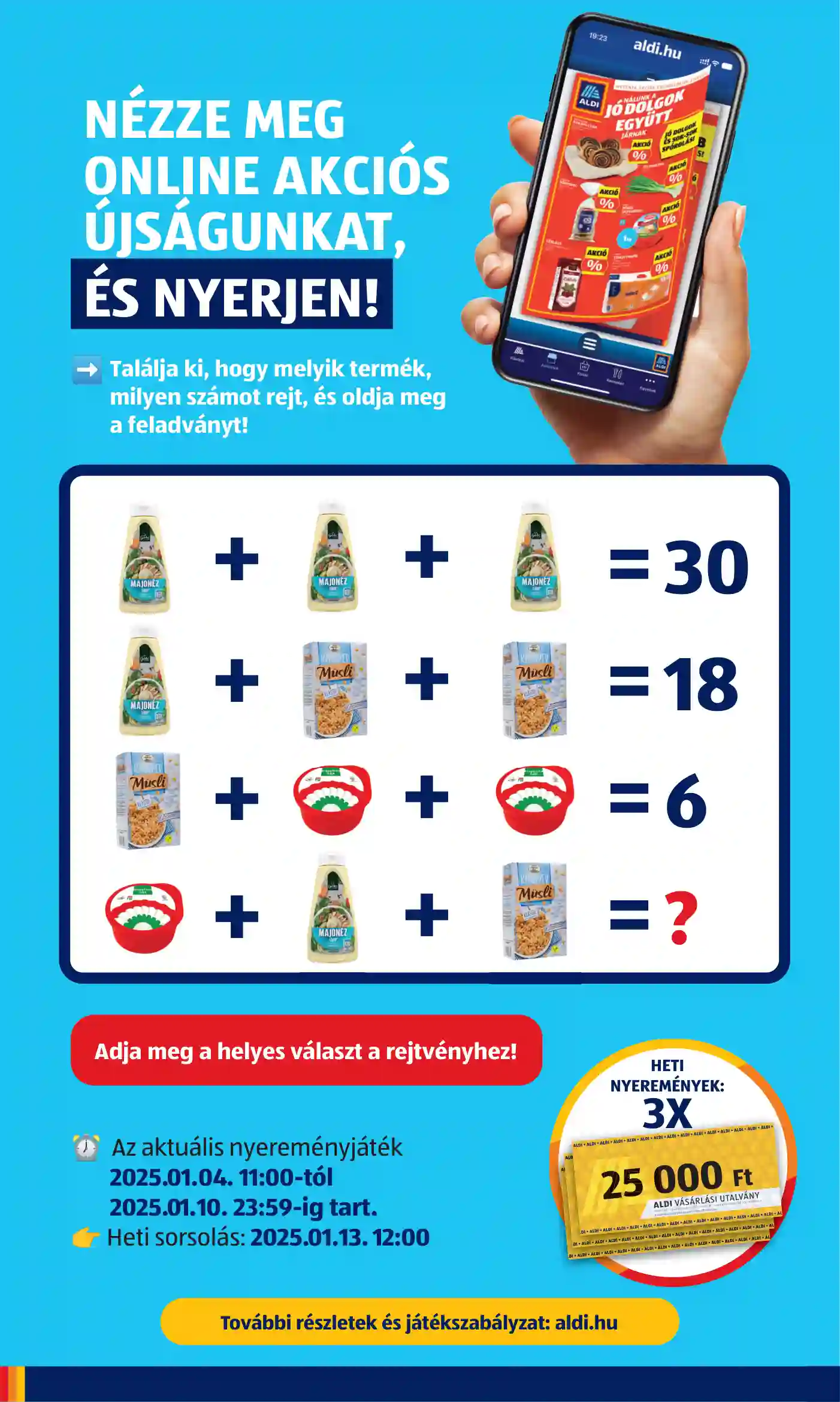 Aldi akciós újság 2. hét (64 oldal)