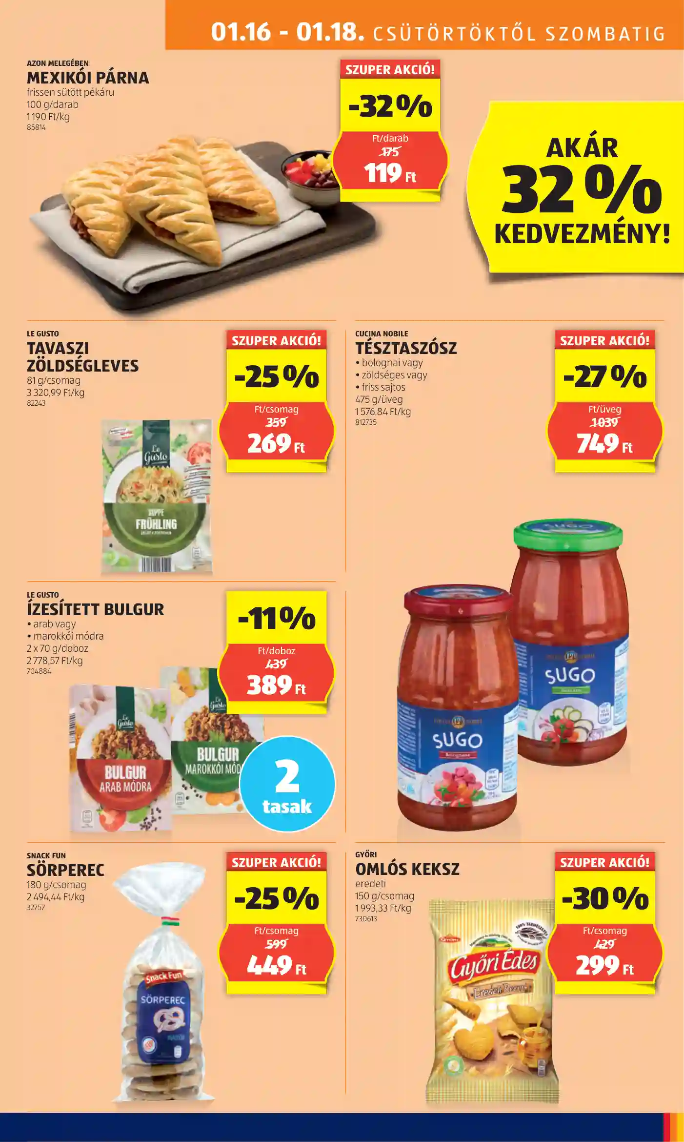 Aldi akciós újság 3. hét (7 oldal)