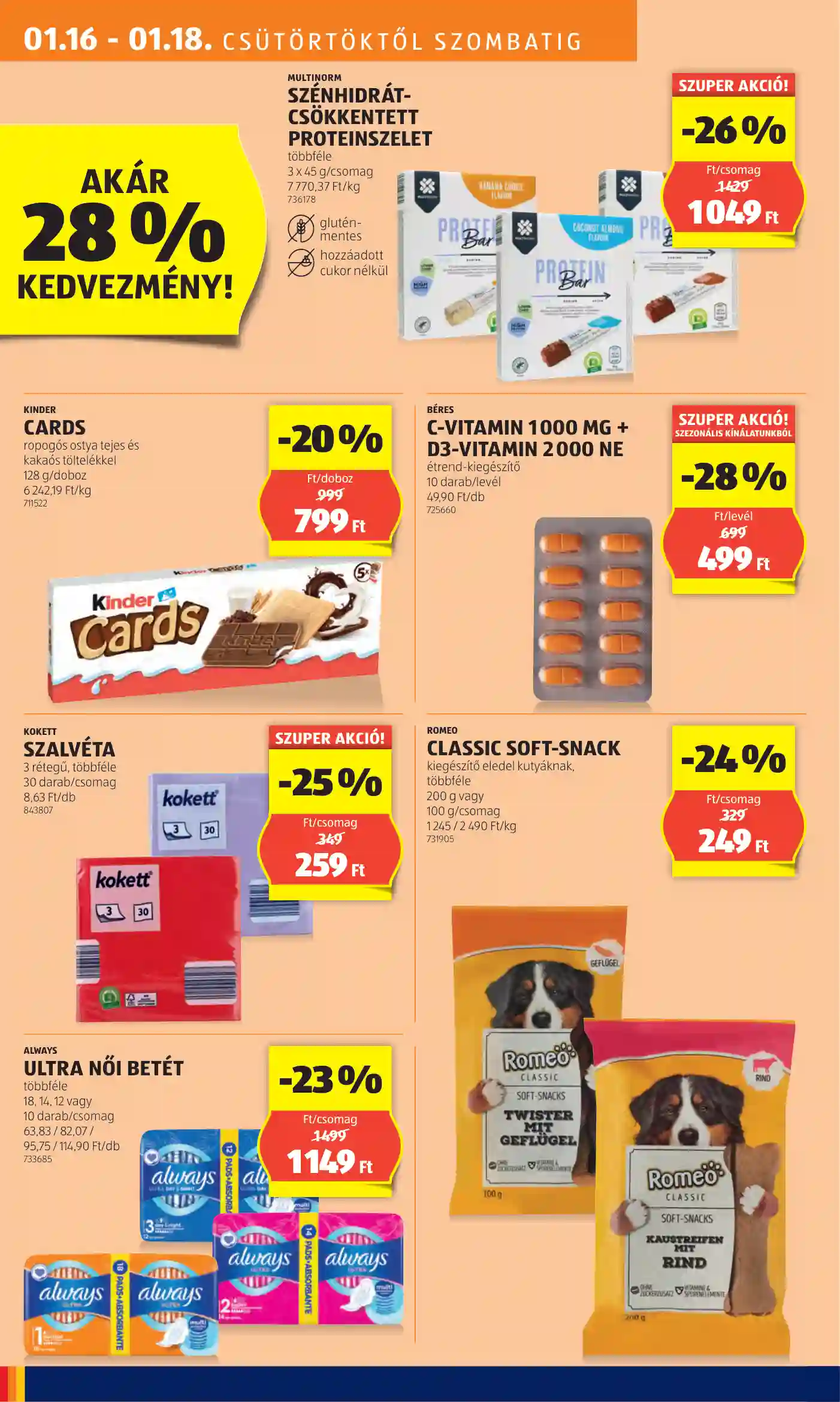 Aldi akciós újság 3. hét (8 oldal)