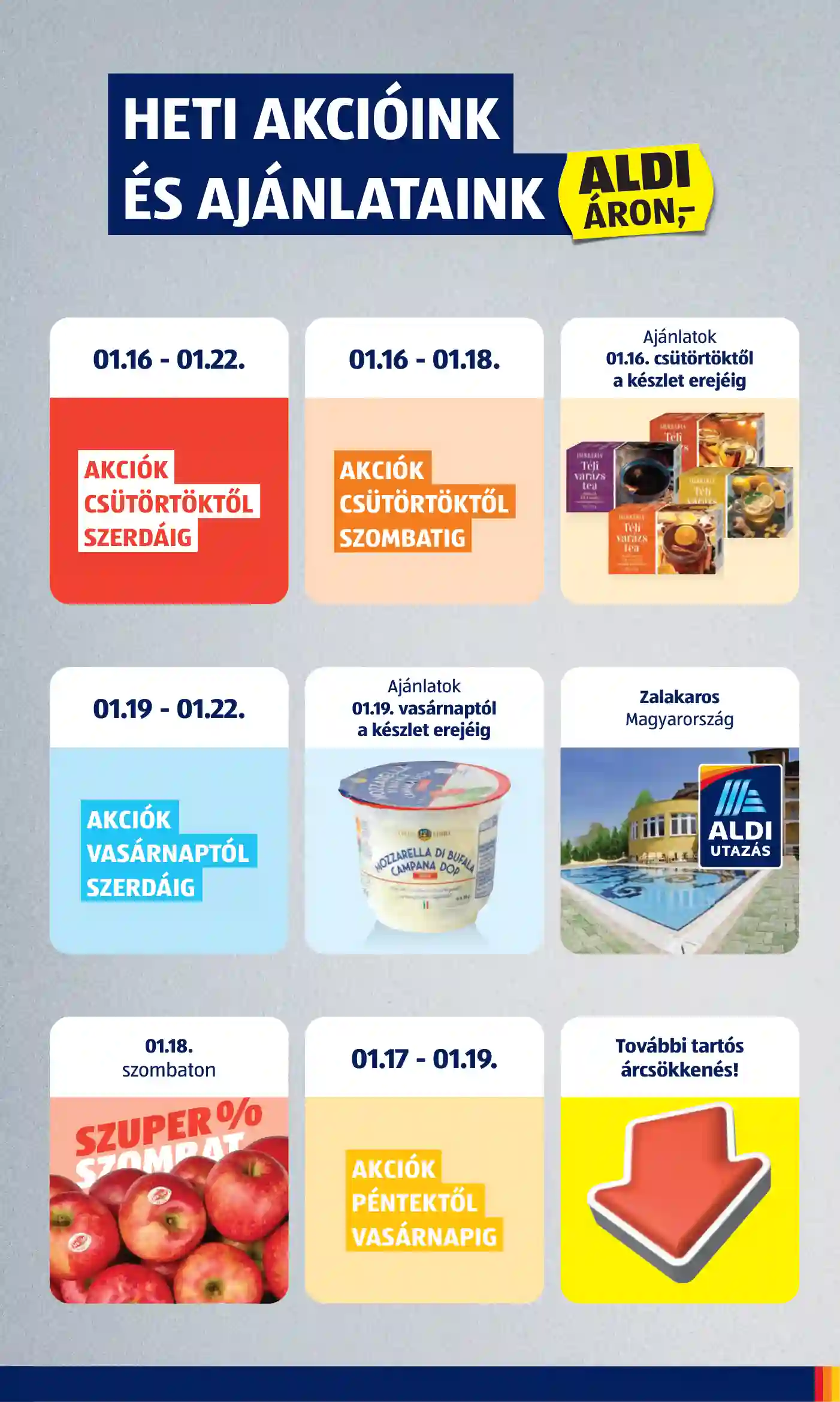 Aldi akciós újság 3. hét (13 oldal)