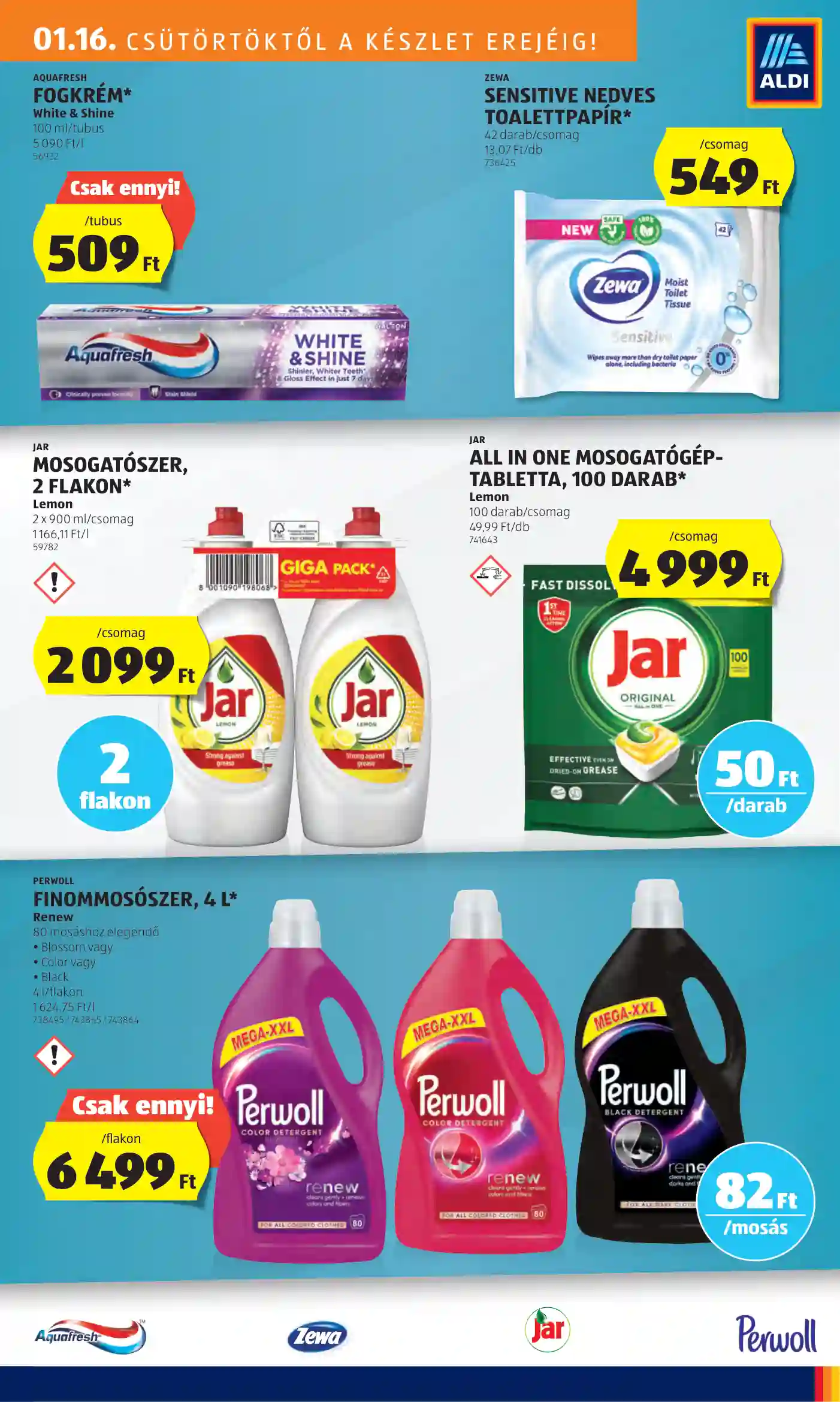 Aldi akciós újság 3. hét (16 oldal)