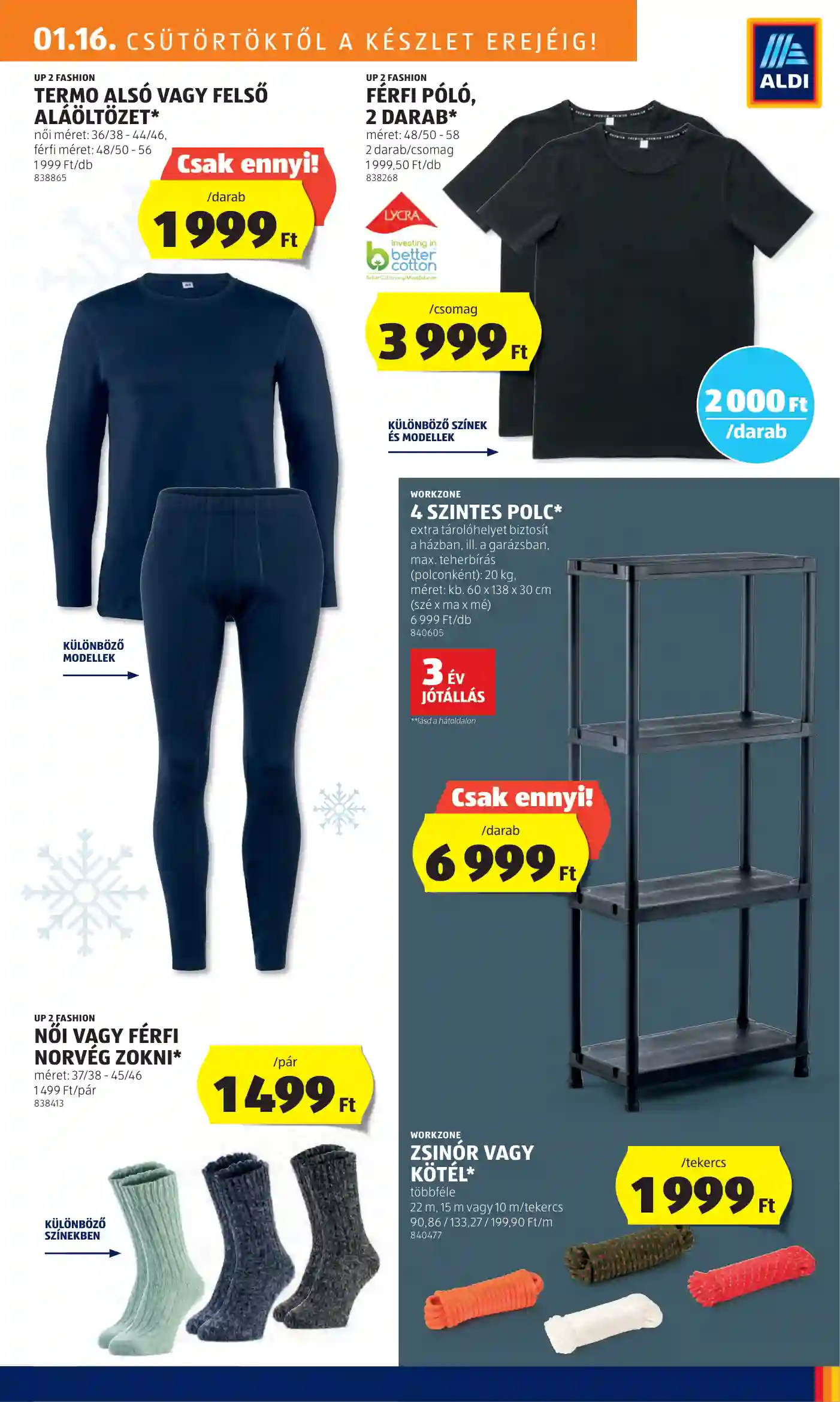 Aldi akciós újság 3. hét (18 oldal)