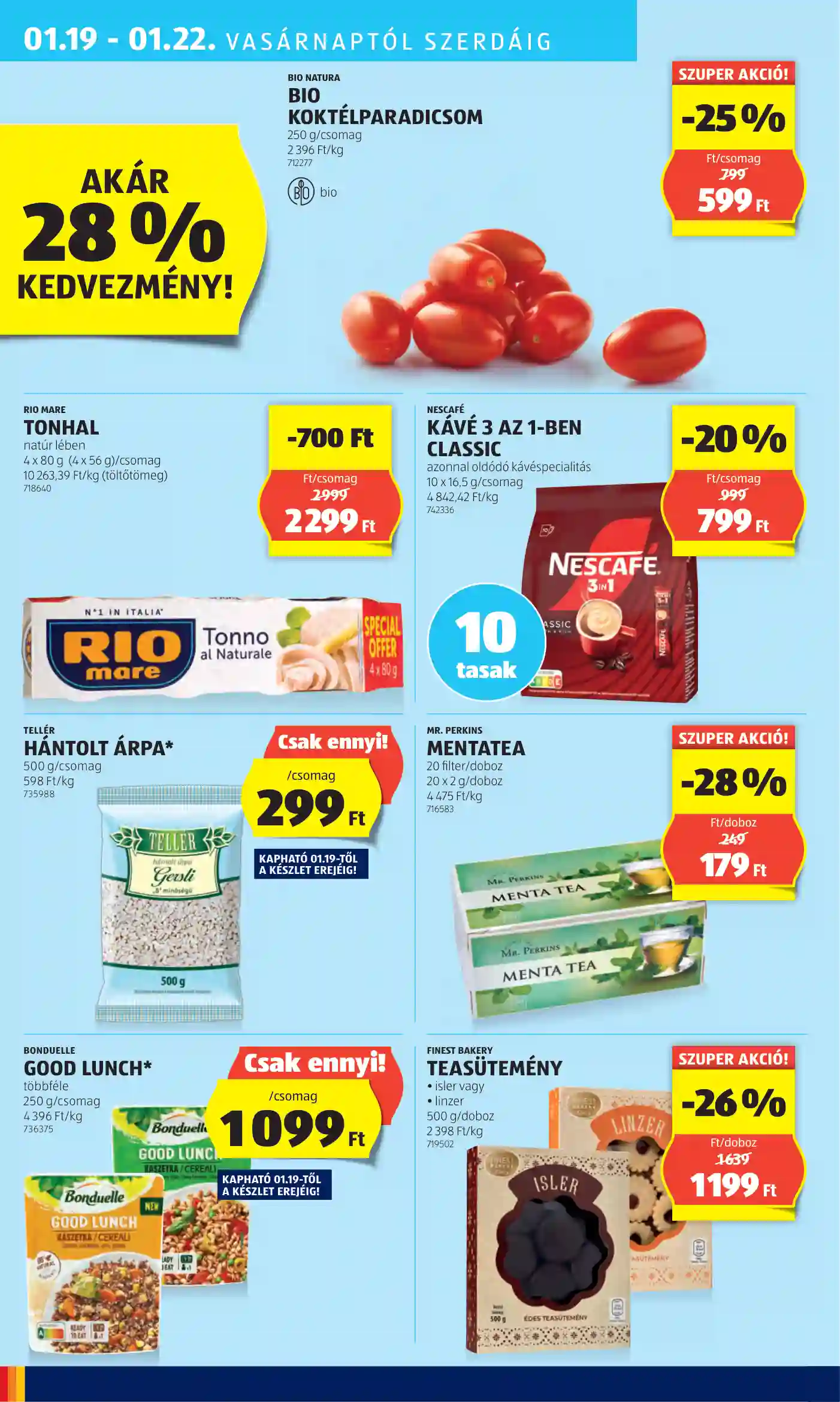 Aldi akciós újság 3. hét (28 oldal)