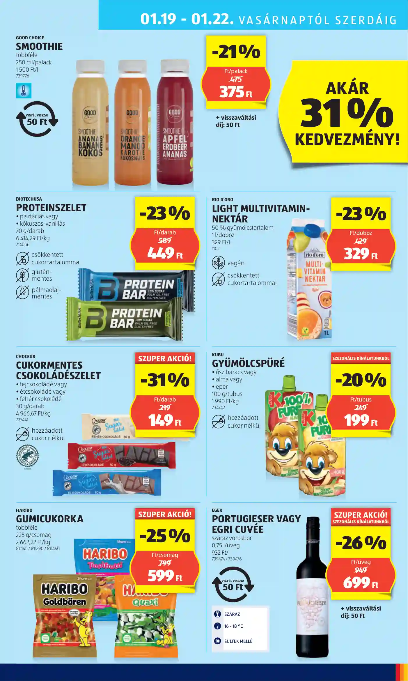Aldi akciós újság 3. hét (29 oldal)