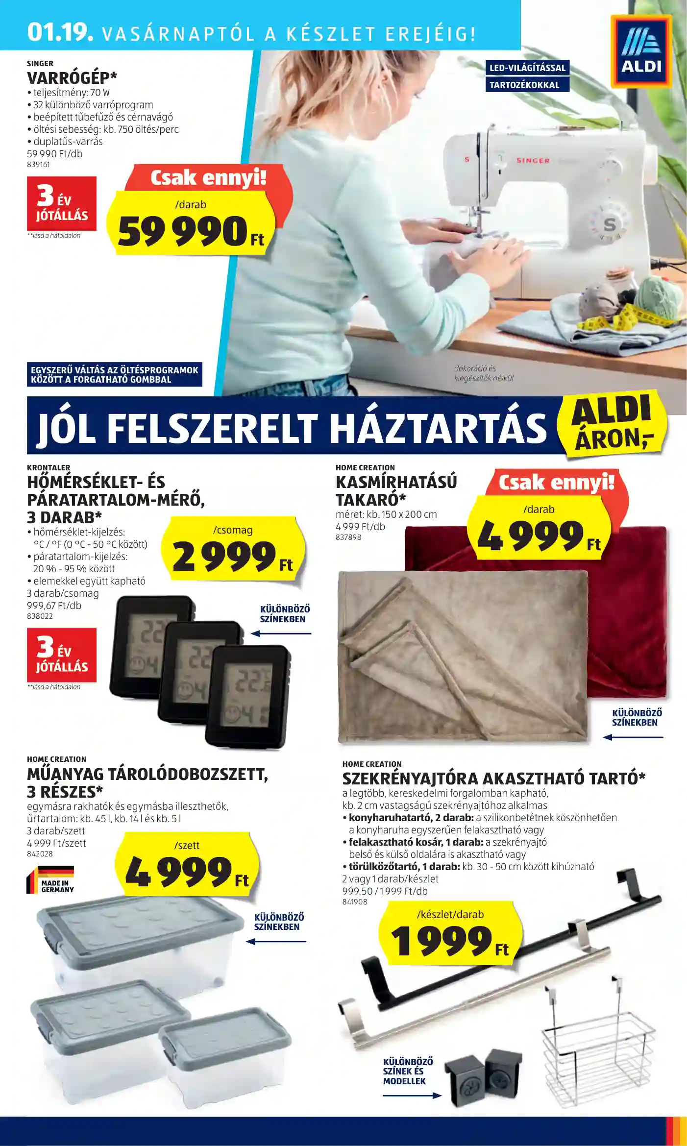 Aldi akciós újság 3. hét (36 oldal)
