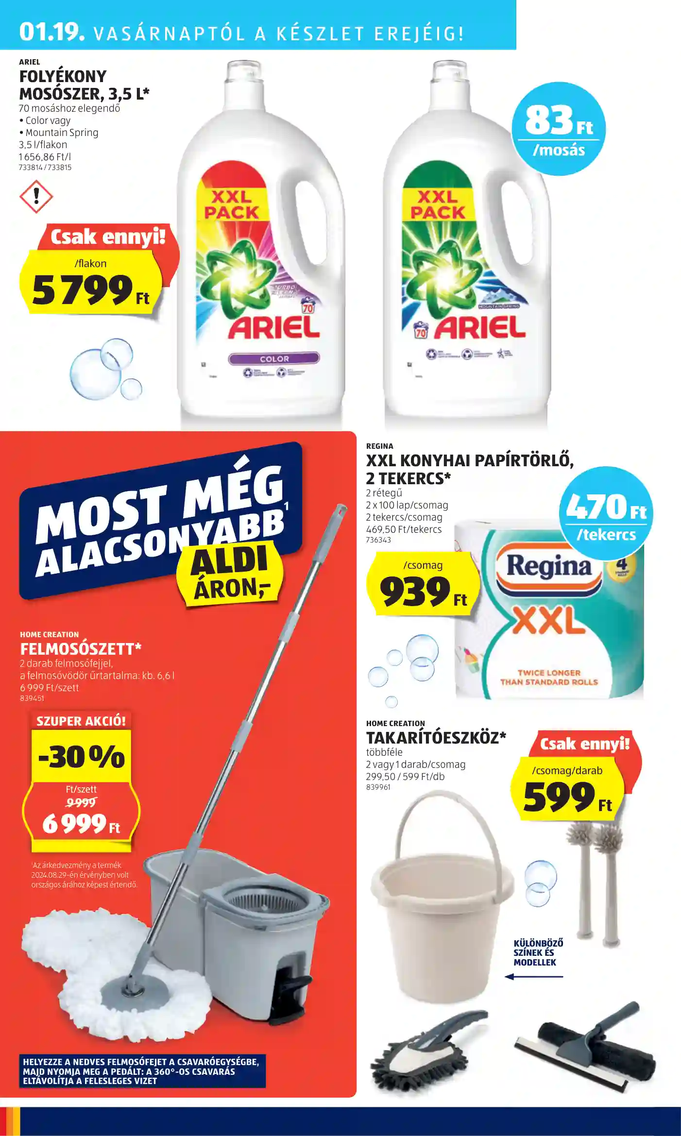 Aldi akciós újság 3. hét (37 oldal)