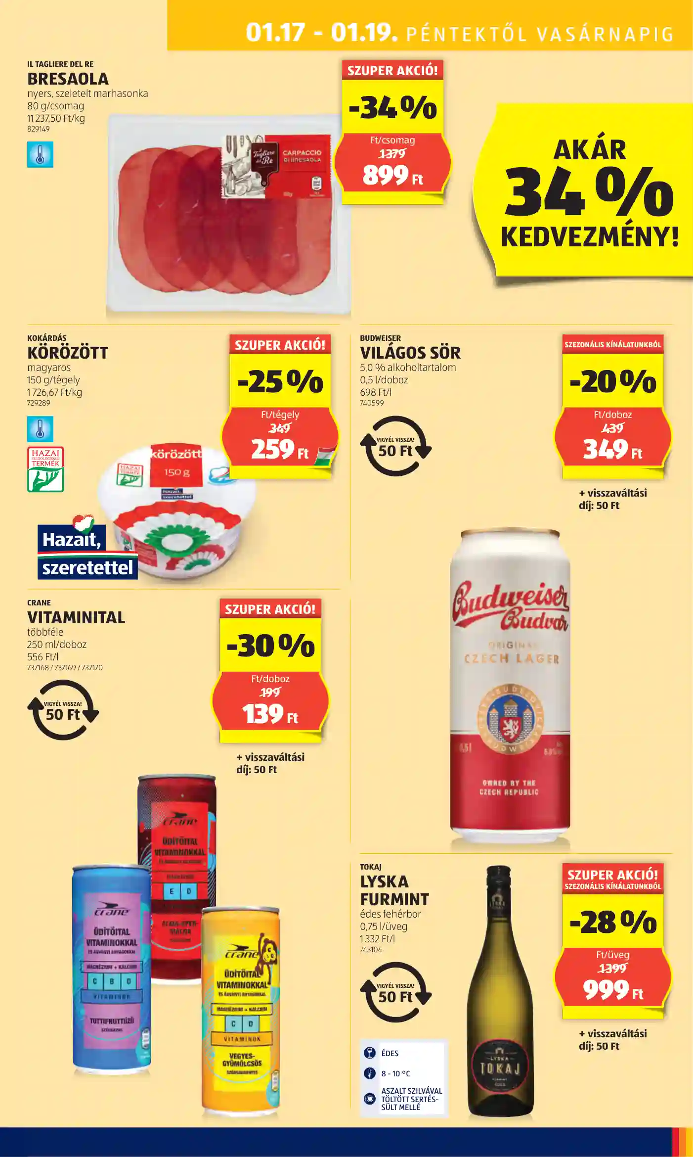 Aldi akciós újság 3. hét (47 oldal)