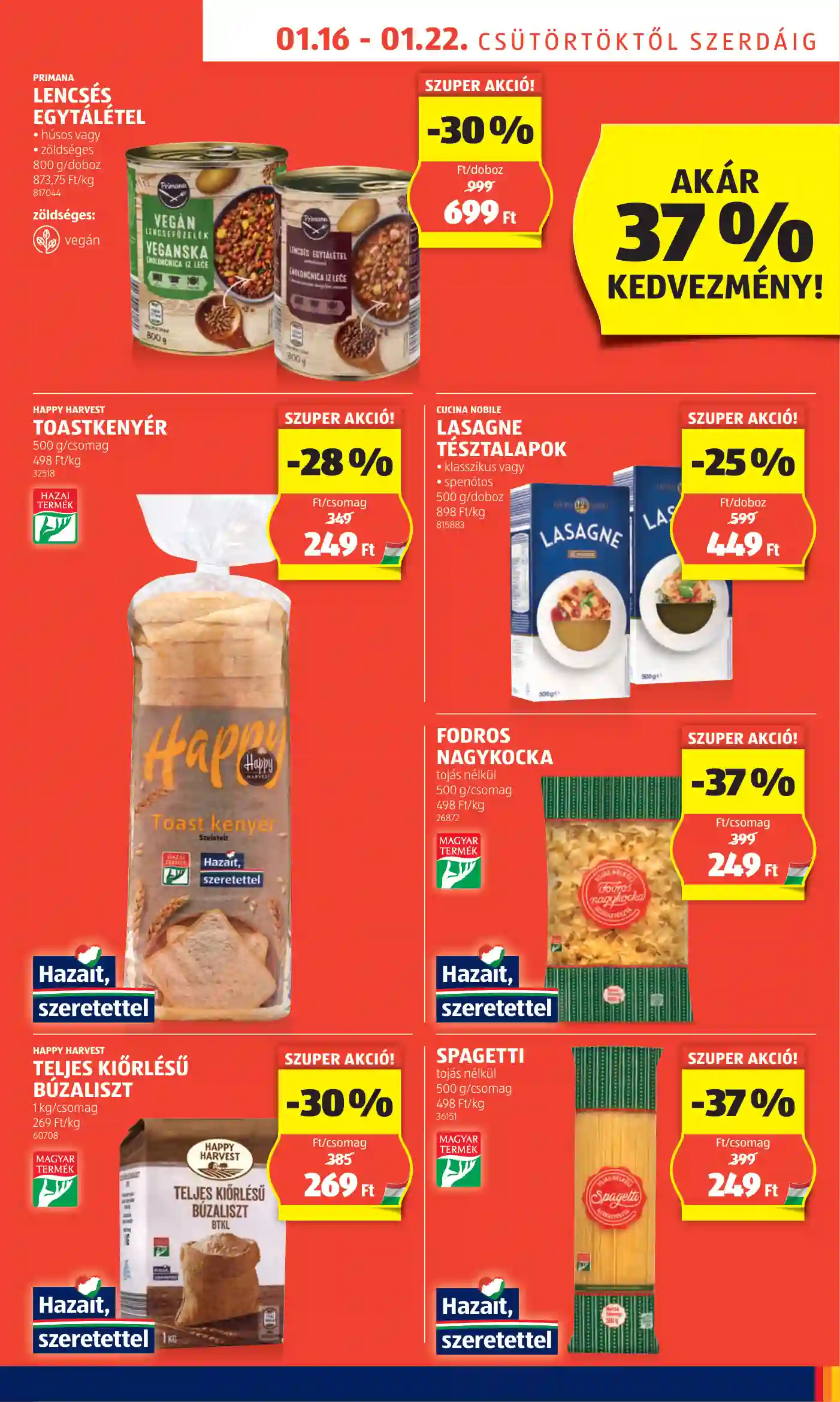 Aldi akciós újság 3. hét (57 oldal)