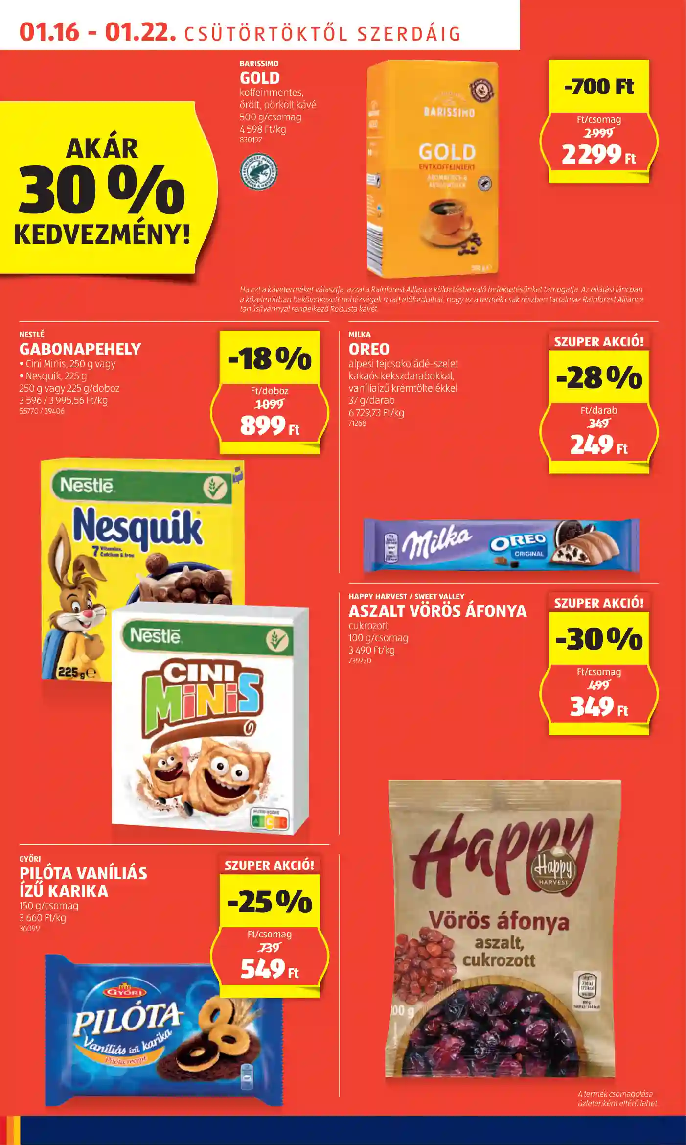 Aldi akciós újság 3. hét (58 oldal)