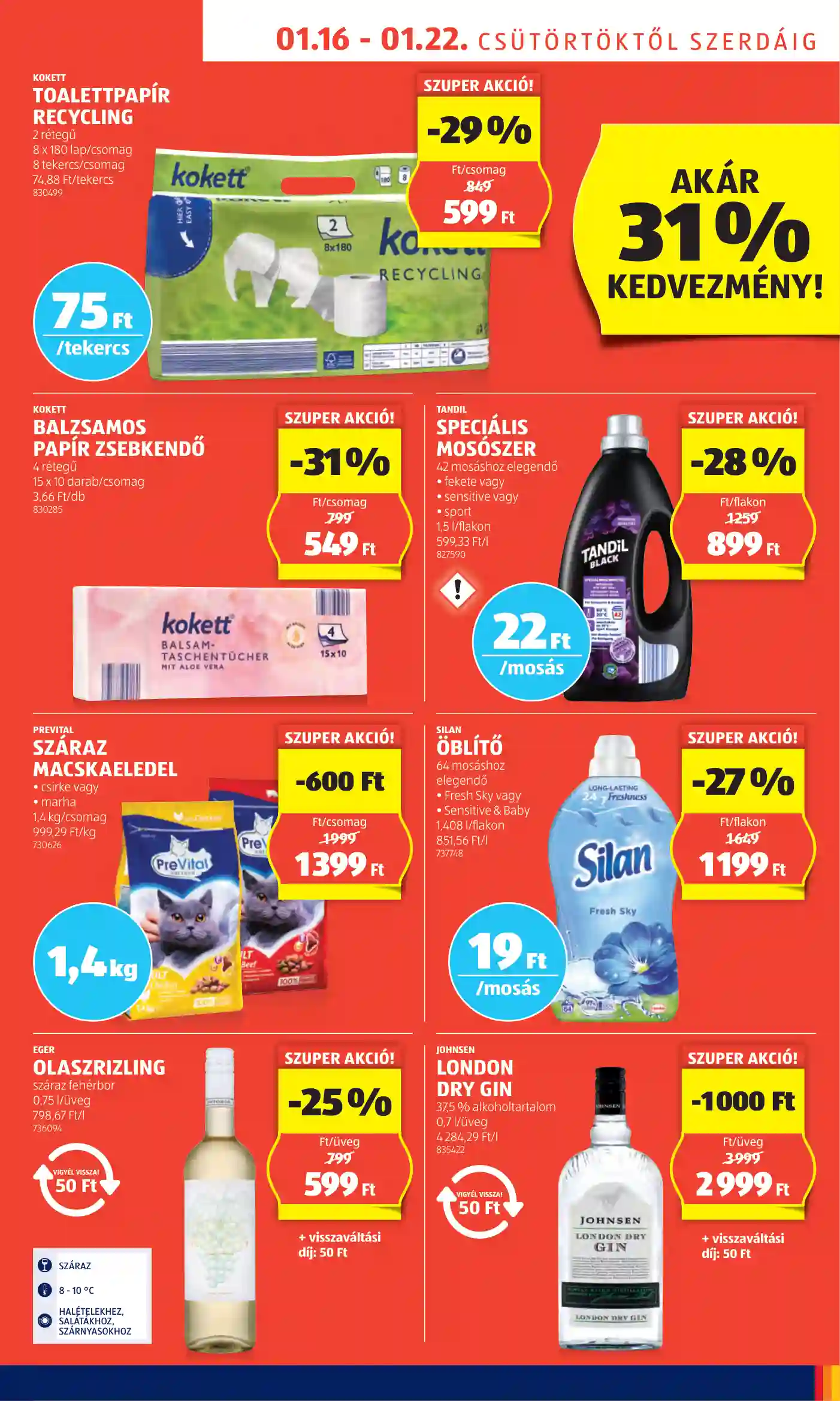 Aldi akciós újság 3. hét (59 oldal)
