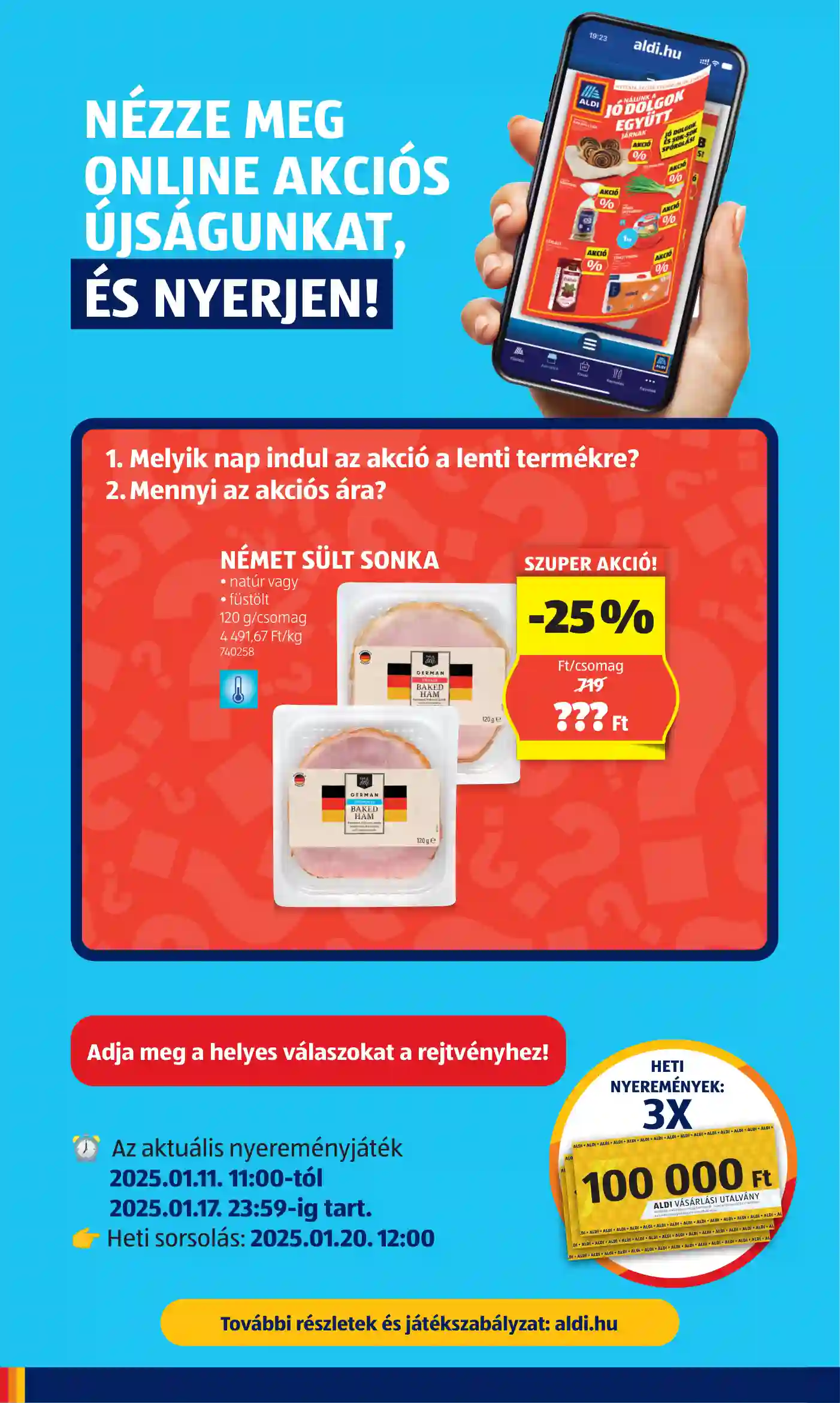 Aldi akciós újság 3. hét (60 oldal)