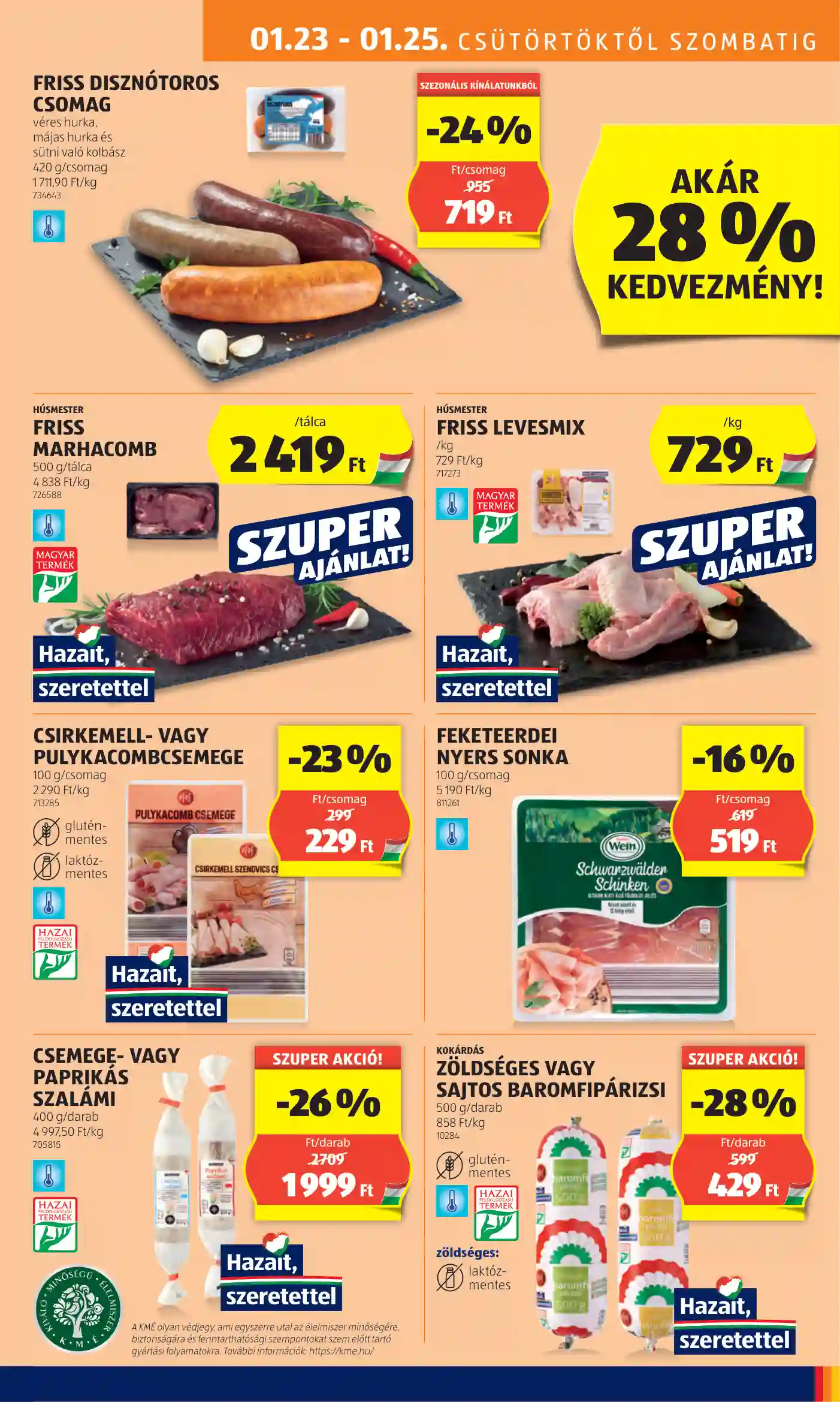 Aldi akciós újság 4. hét (5 oldal)